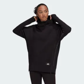 Adidas Sportswear Mission Victory Women Lifestyle Sweatshirt Black