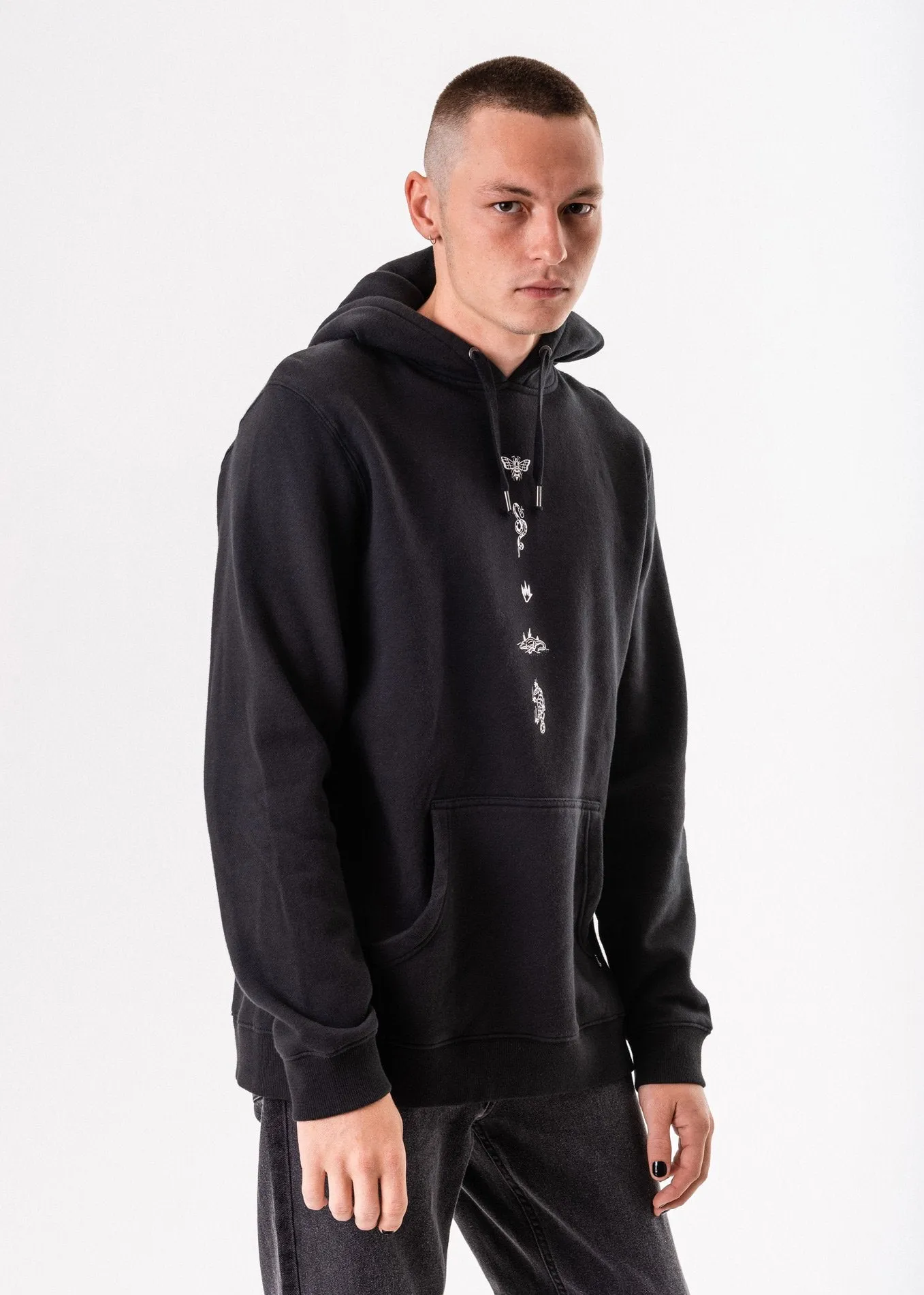 Afends Mens Danger - Pull On Hood