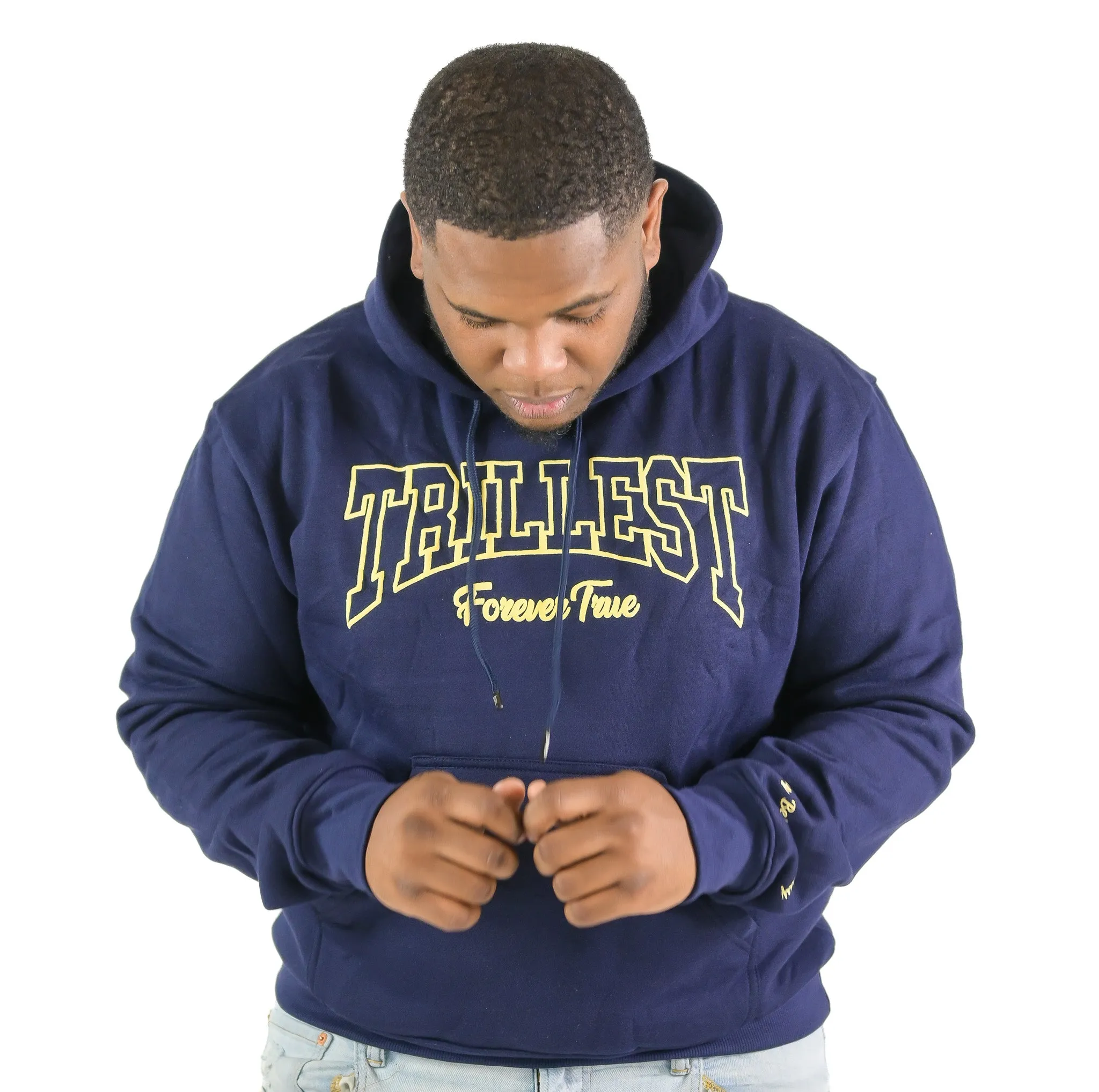 Arched Trillest Forever True Hoodie - Navy/Cream