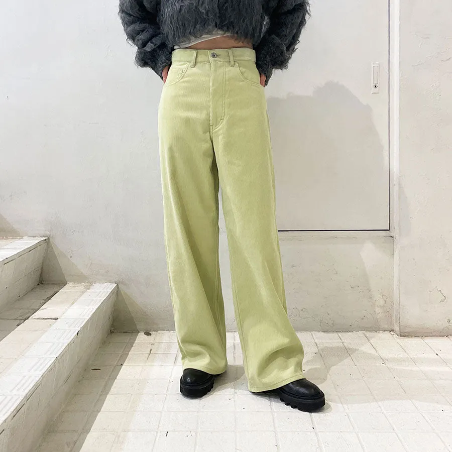 【AURALEE/オーラリー】<br>FINX CORDUROY PANTS <br>A24AP02FC