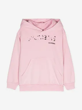 Balenciaga Kids Classic Hoodie in Pink