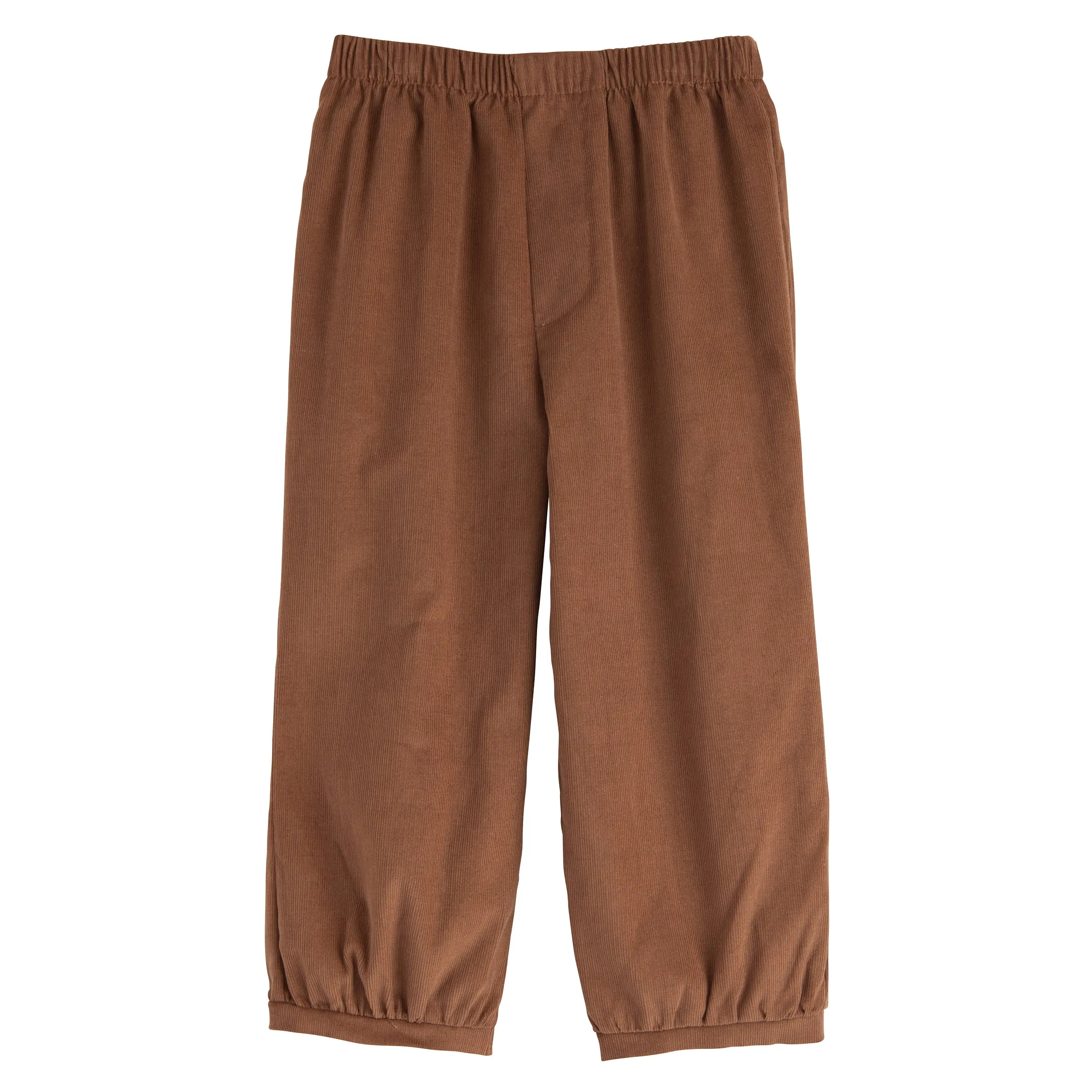 Banded Pull On Pant - Chestnut Corduroy