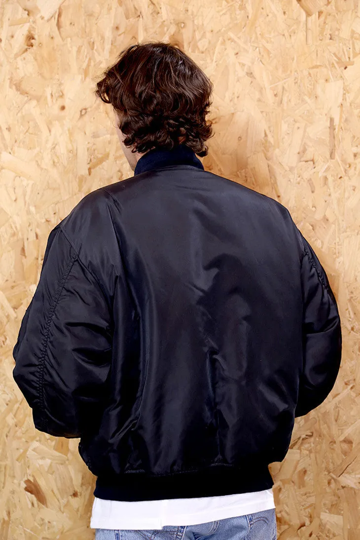 Black MA-1 Bomber Jacket