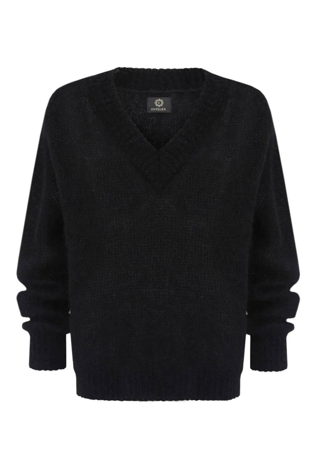 Black Mohair Sweater