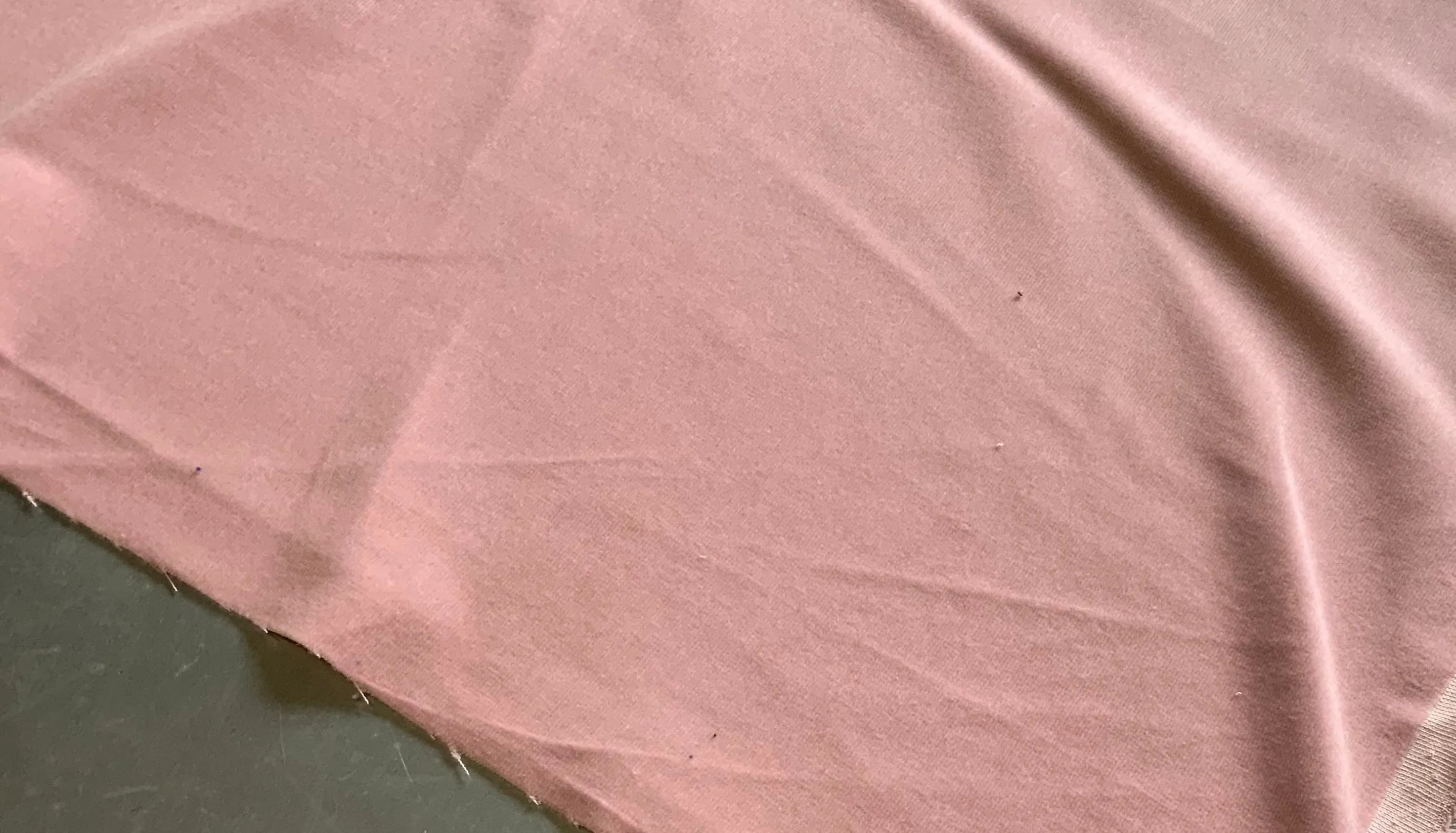 BLOSSOM PINK  -  Cotton Velvet Fabric for Curtains & Soft Furnishing  LAST FEW METRES