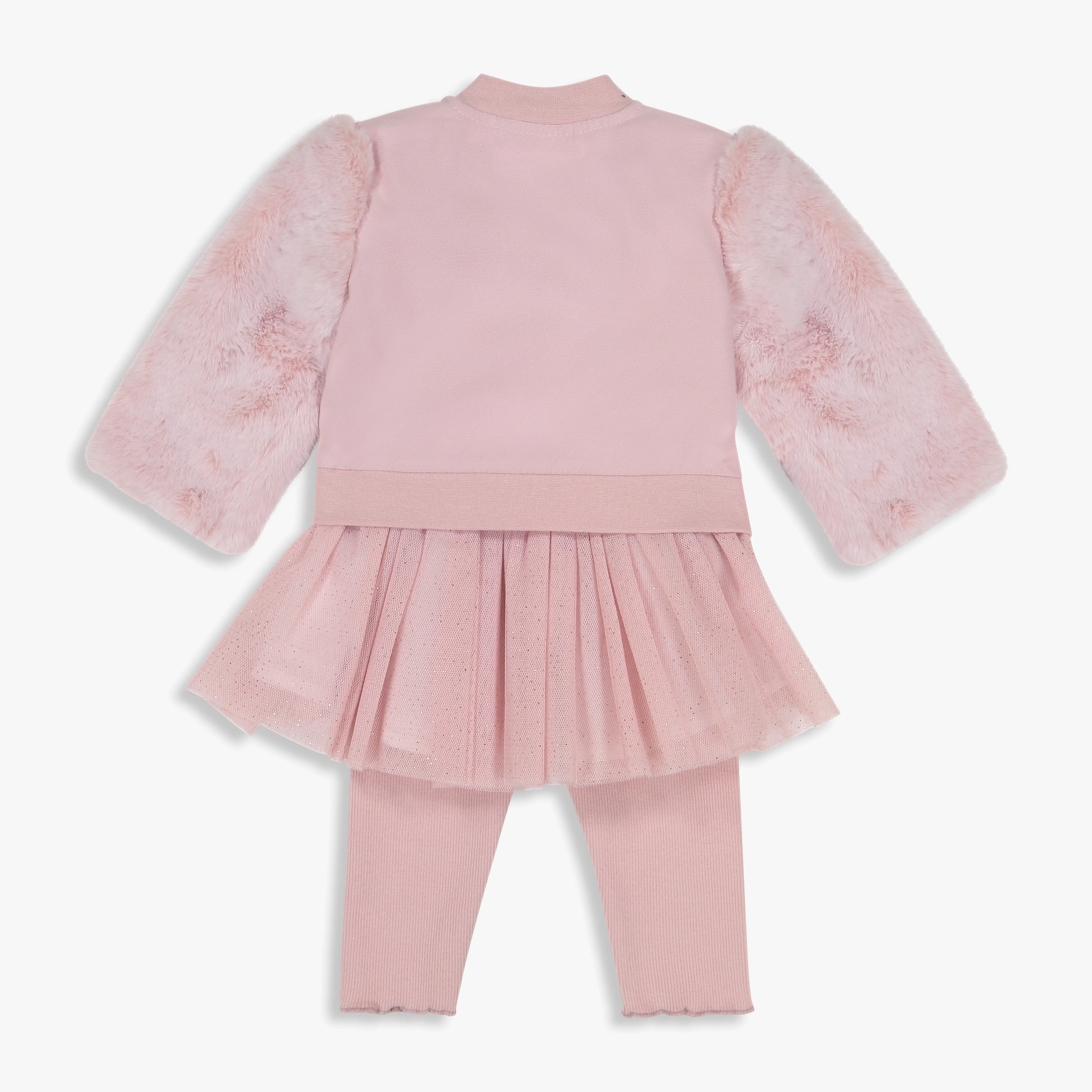 Bomber Jacket, Tutu Top & Legging Set