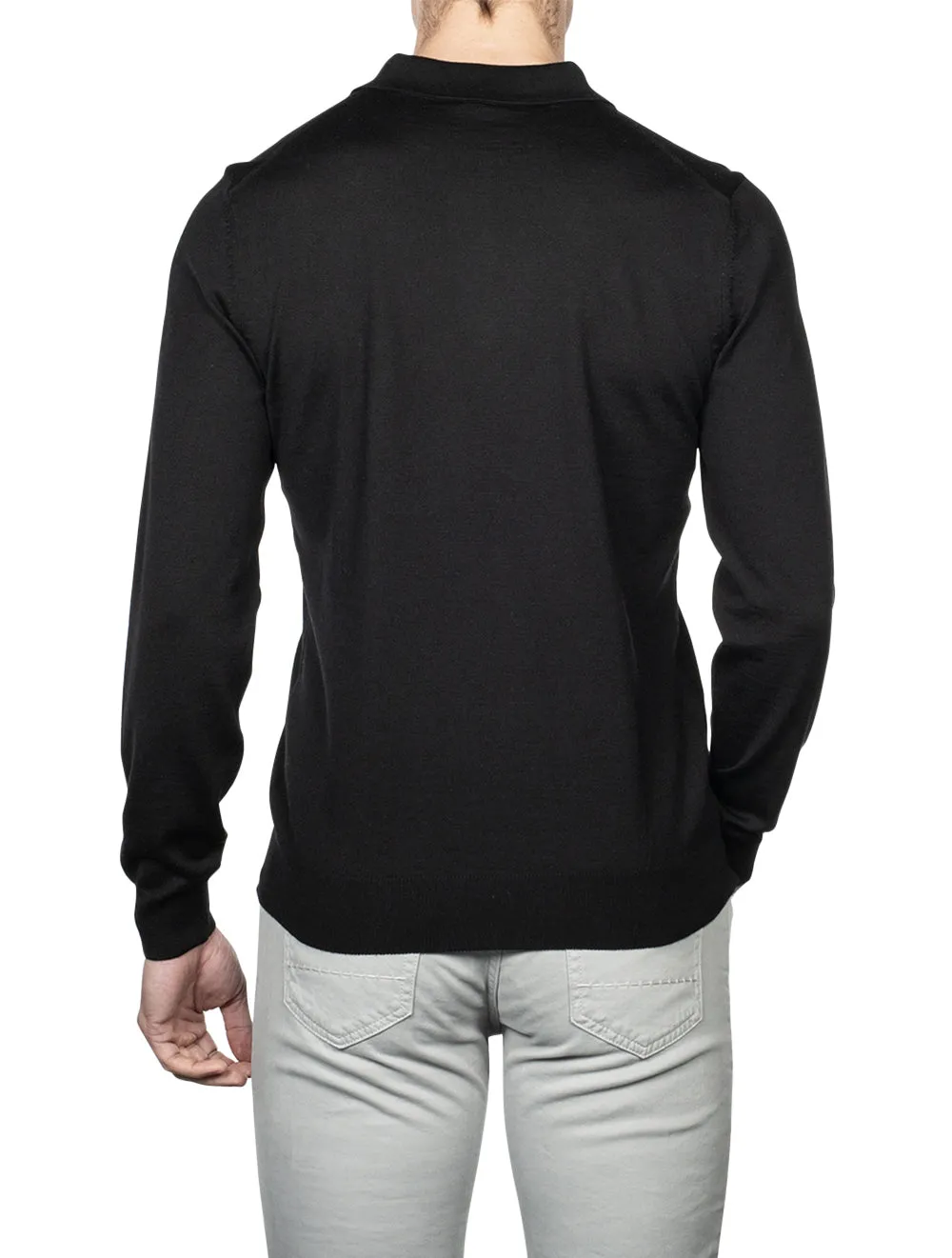 Bono Polo Sweater Black