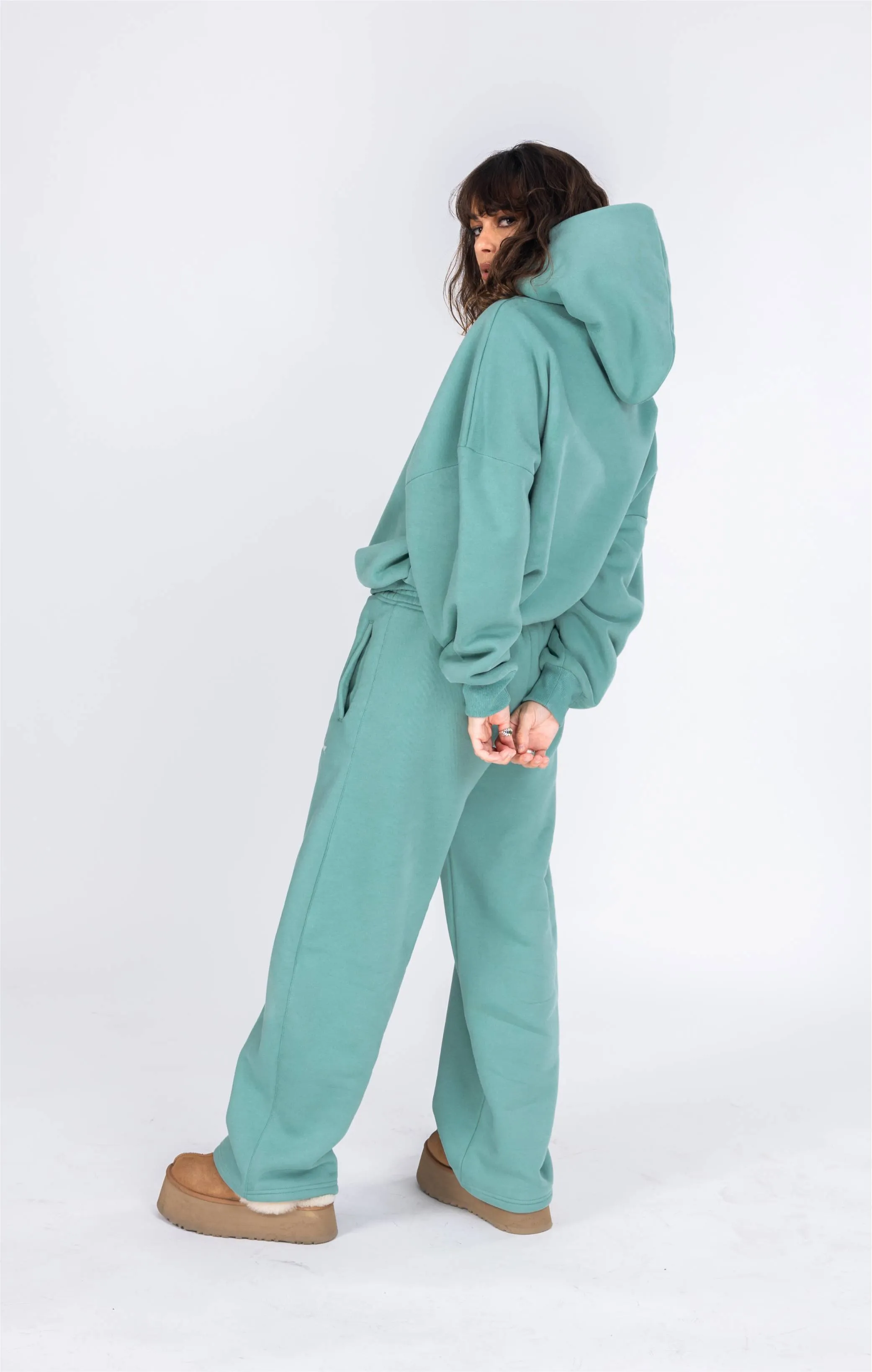 Box Hoodie - Jade