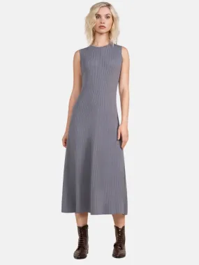 Caché Dress in Arctic Gray