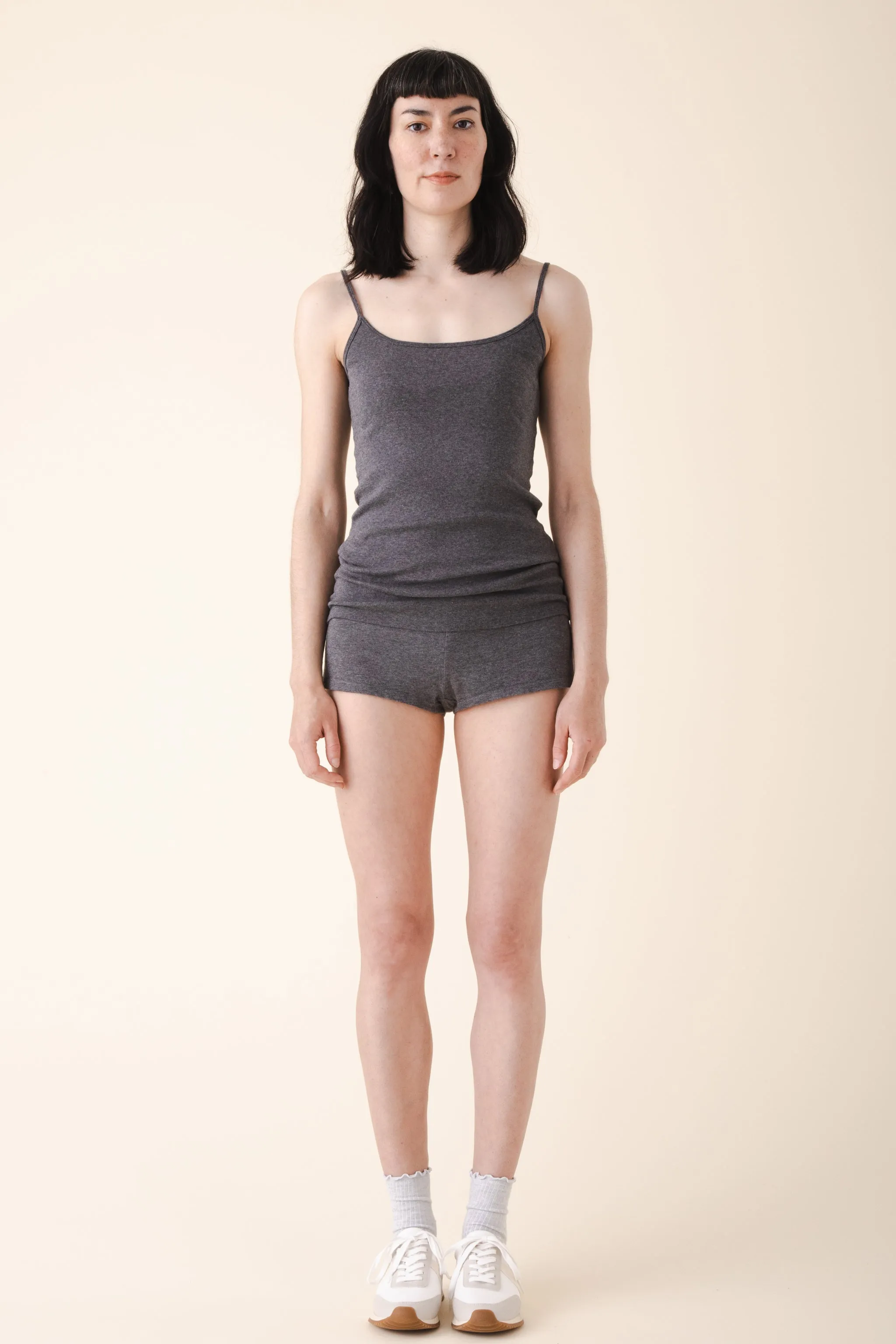 cami - organic cotton in gray heather