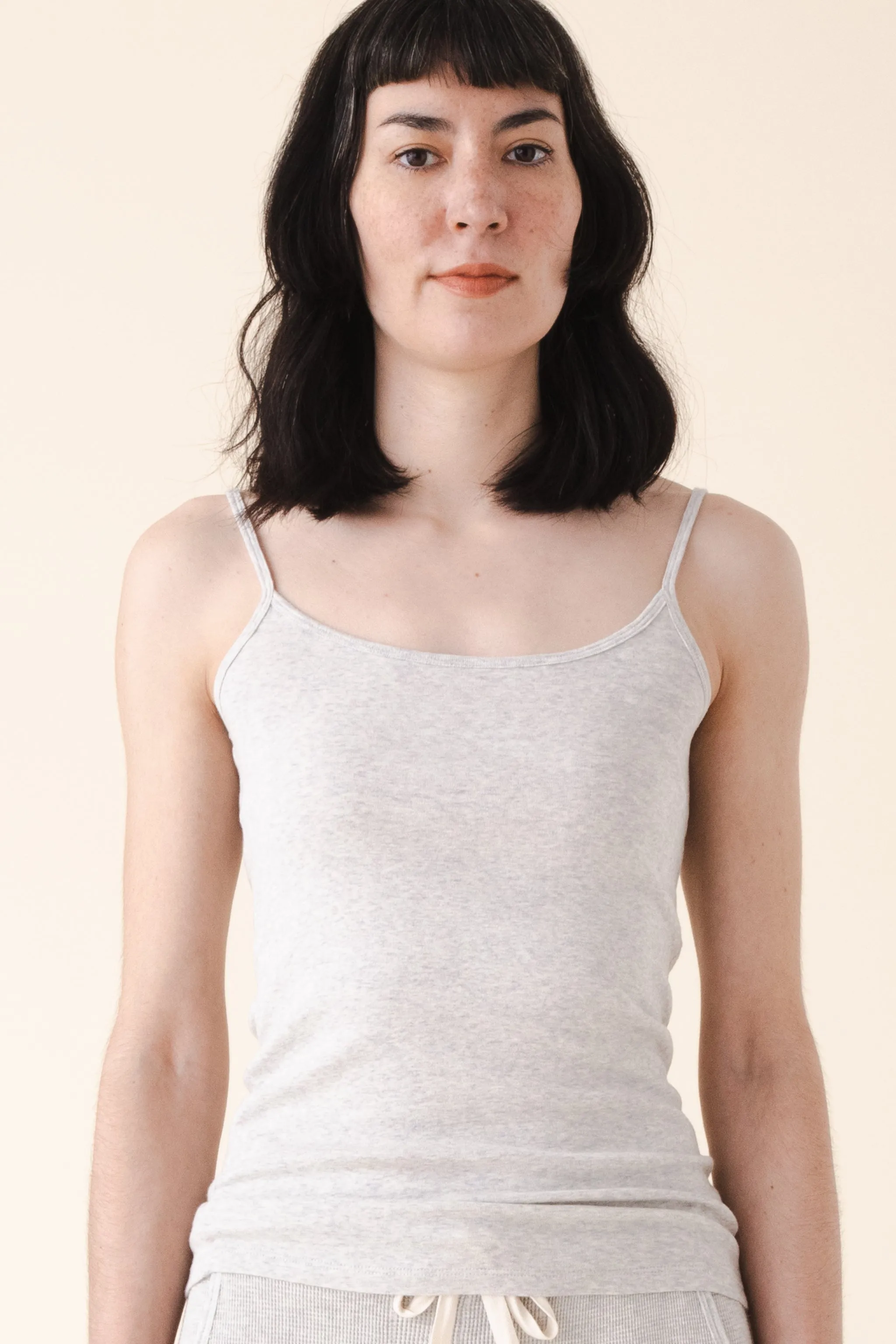 cami - organic cotton in heather