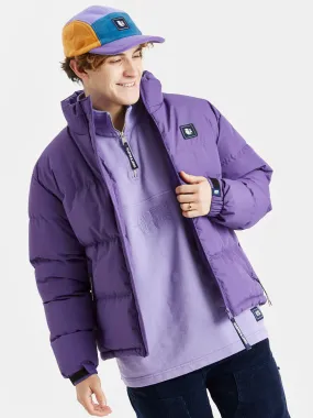 Camille 1/4 Zip Sweater Deep Lavender