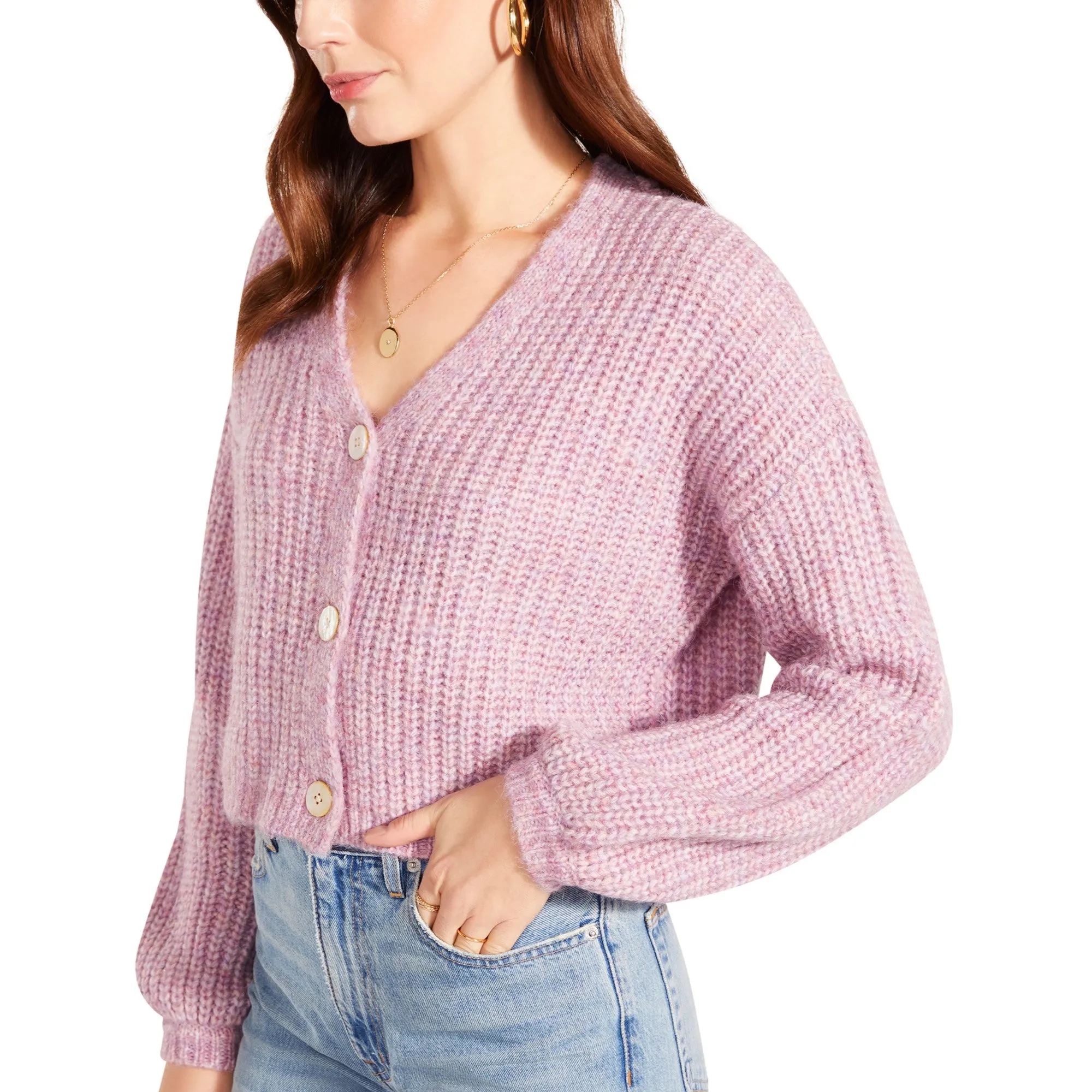 Cardi All The Time Shirt (Rose Mauve)