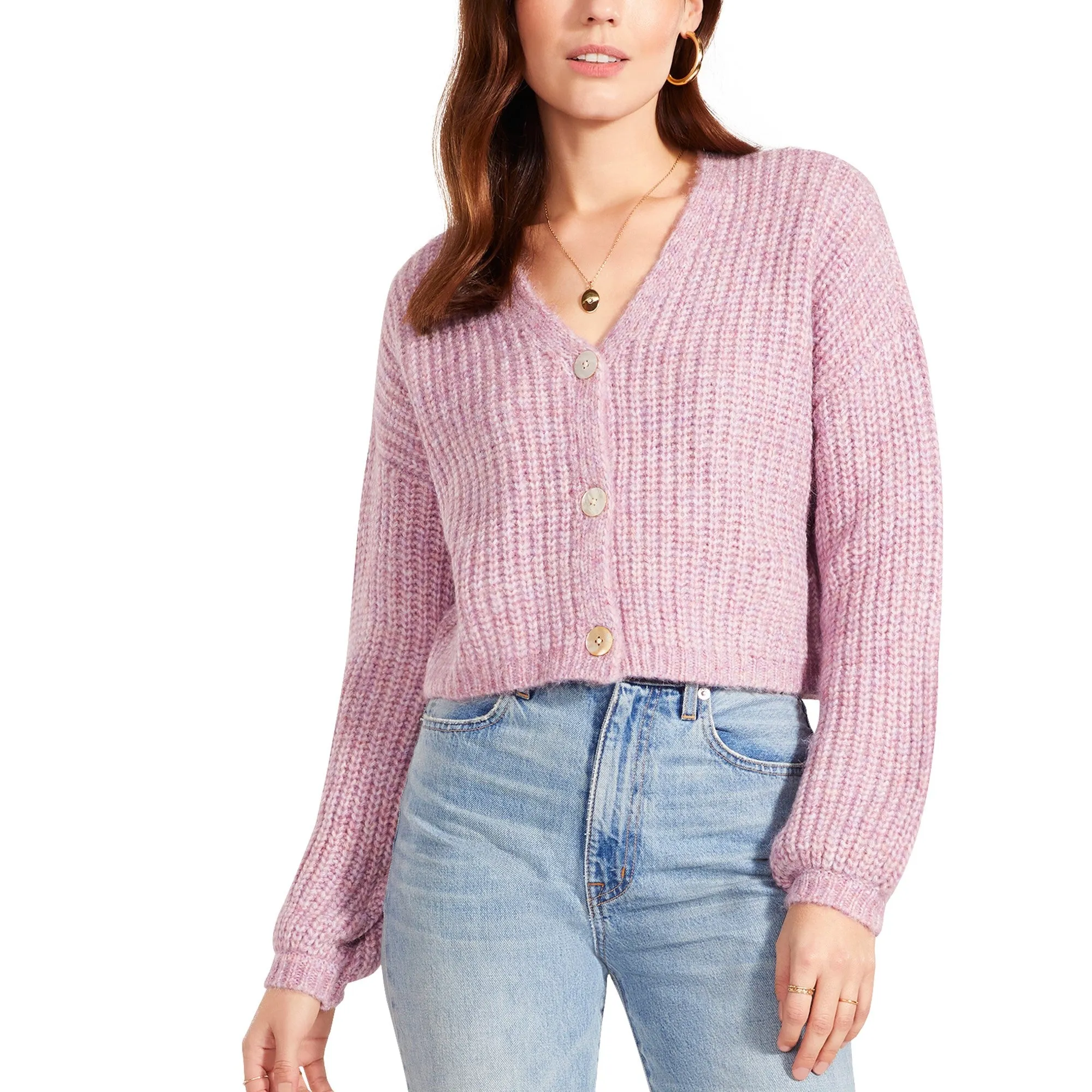 Cardi All The Time Shirt (Rose Mauve)