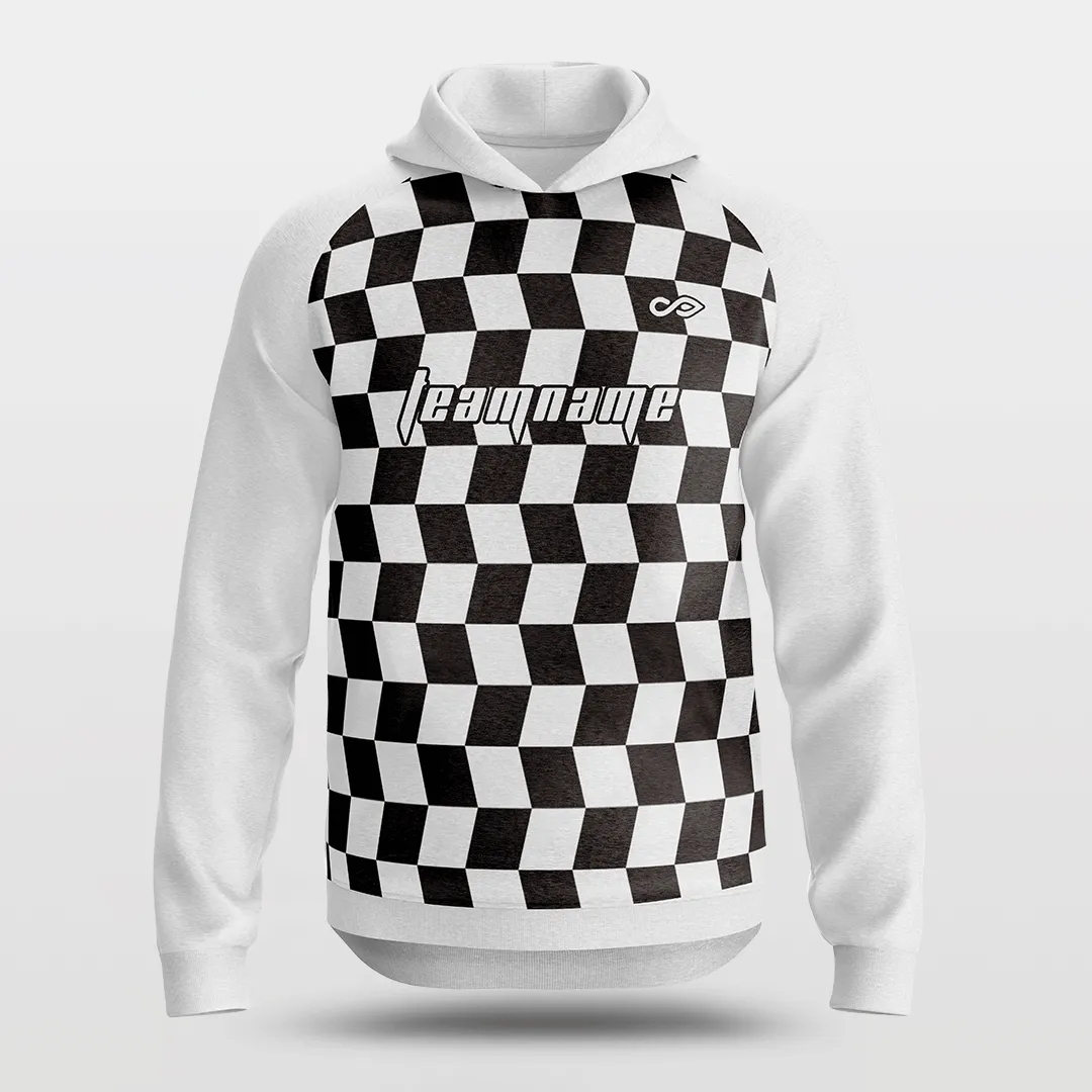 Checkerboard - Customized Loose-Fit training Hoodie