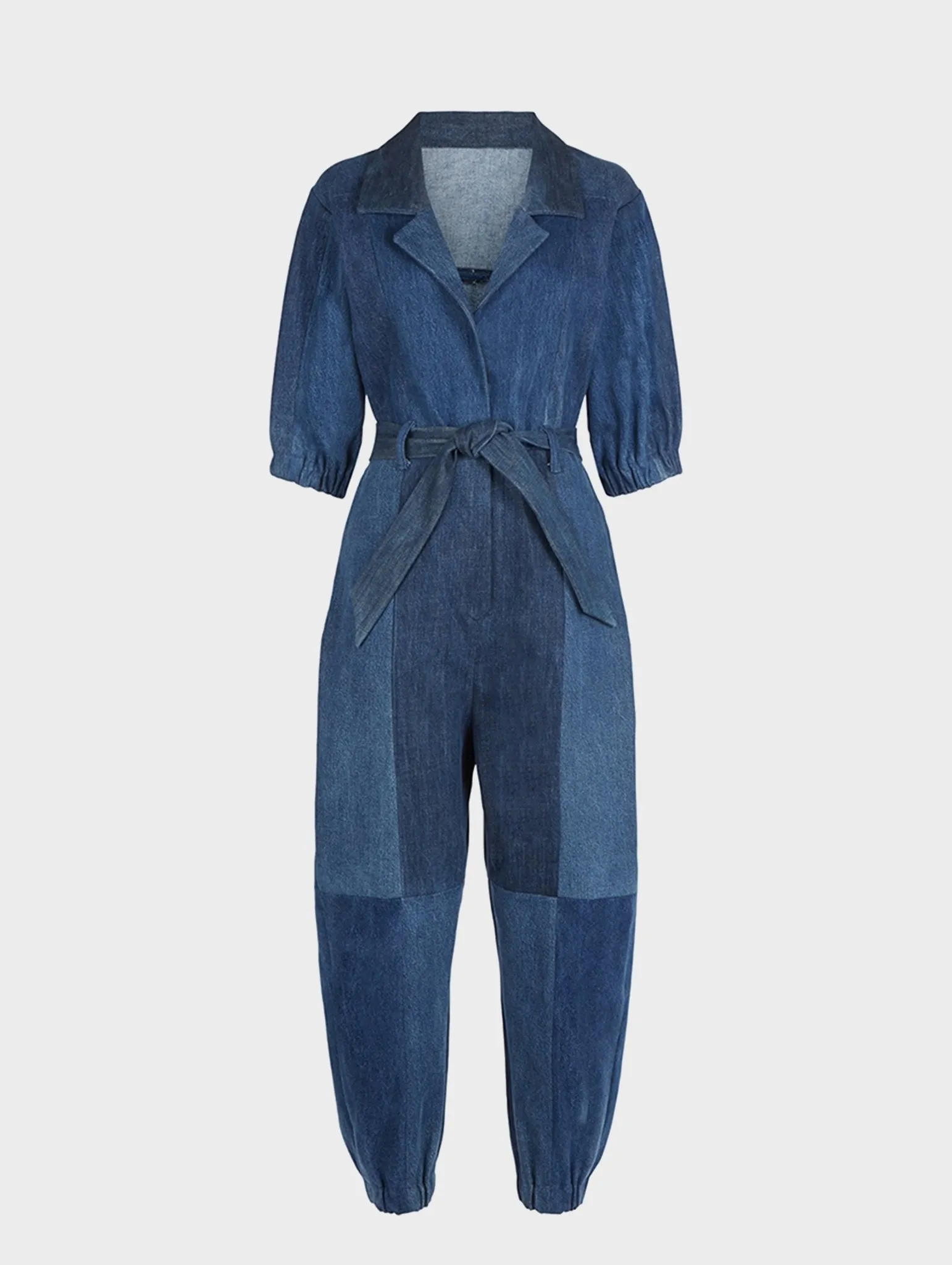 Classic Denim Jumpsuit Dark Blue