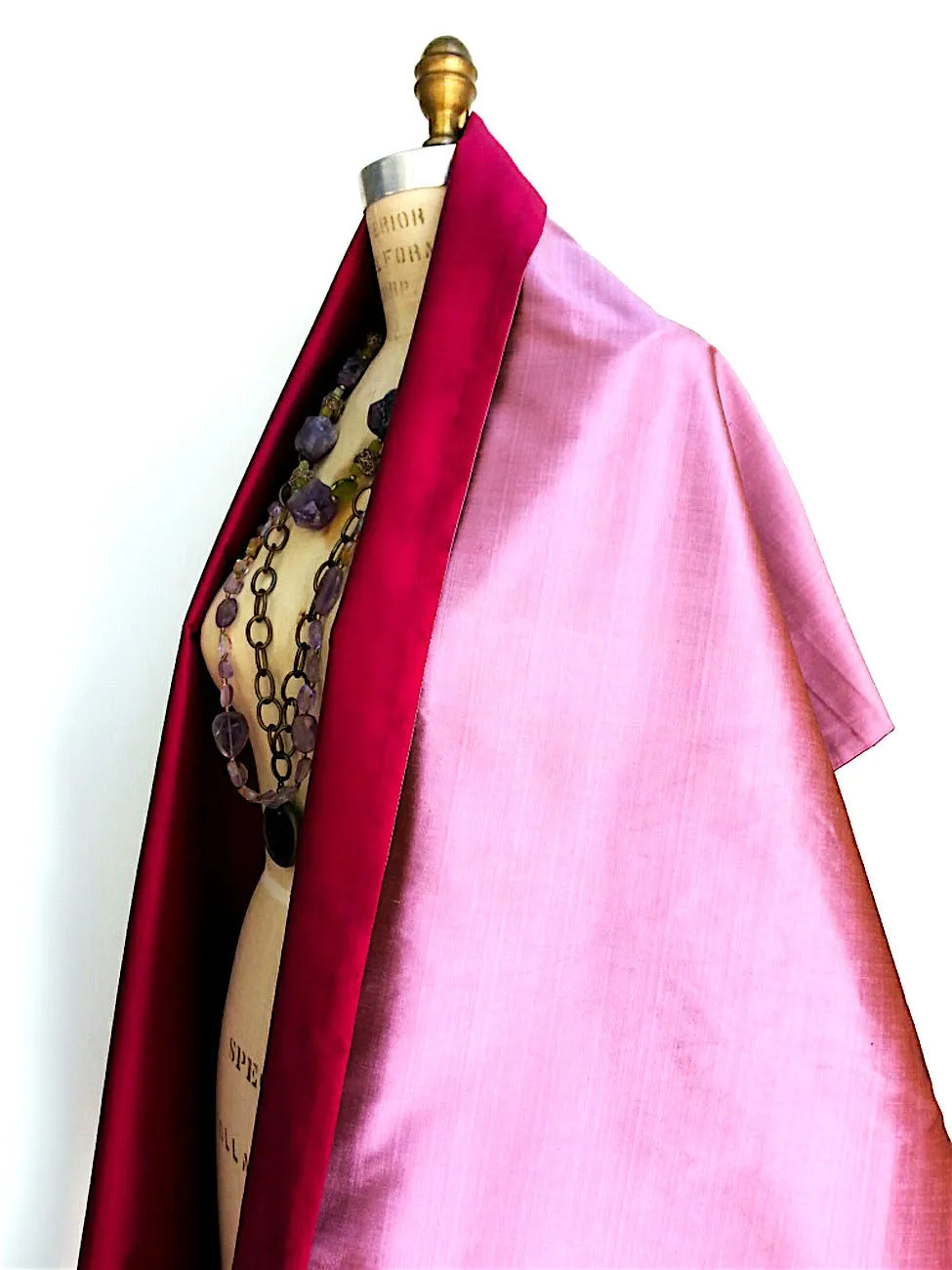 Double Sided Evening Shawl Thai Silk