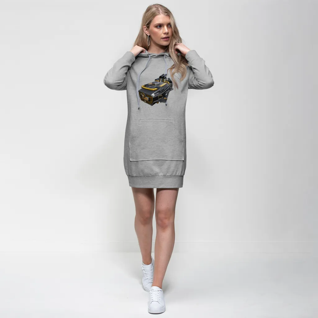 Drone Premium Adult Hoodie Dress