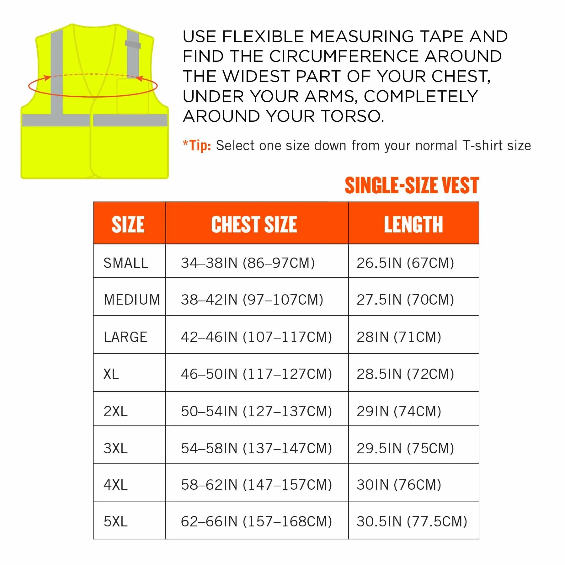 Ergodyne 24524 8210HL-S L Lime Class 2 Economy Mesh Vest - Single Size