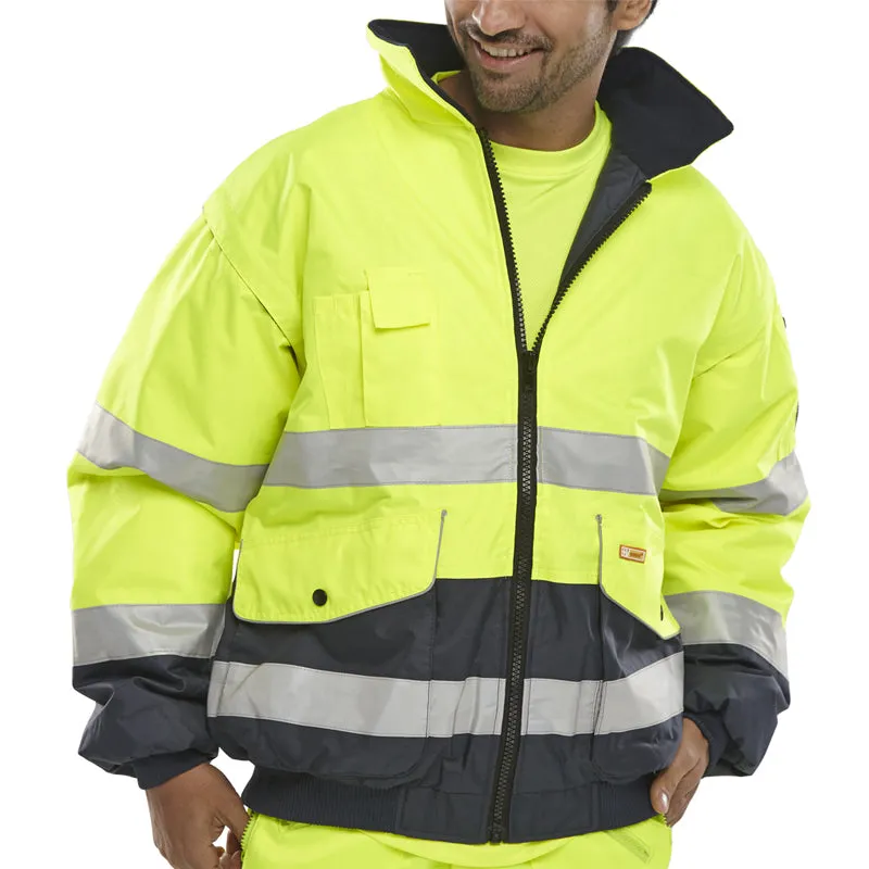 Europa Hi Vis Bomber Jacket