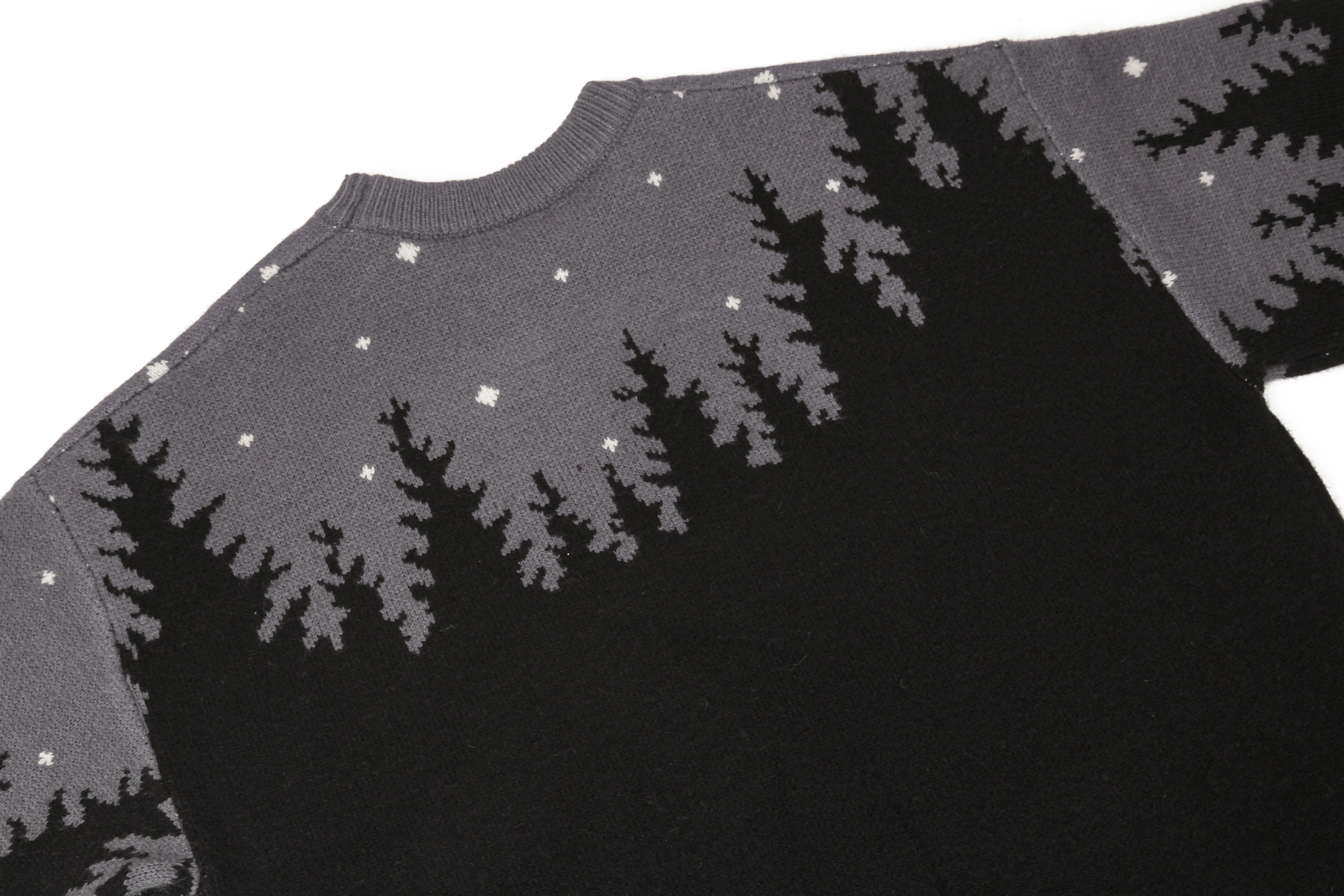 Faire Echo Vintage Forest Night Sweater