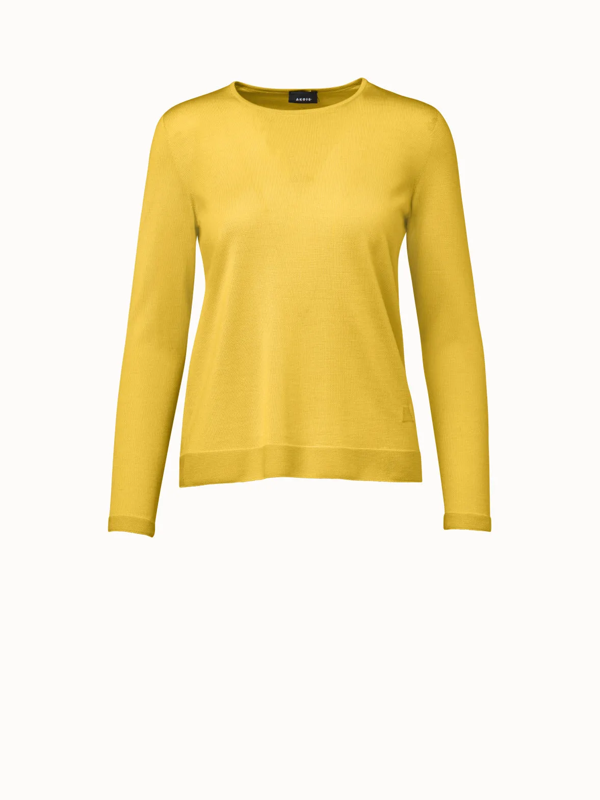 Fine Gauge Cashmere Silk Pullover