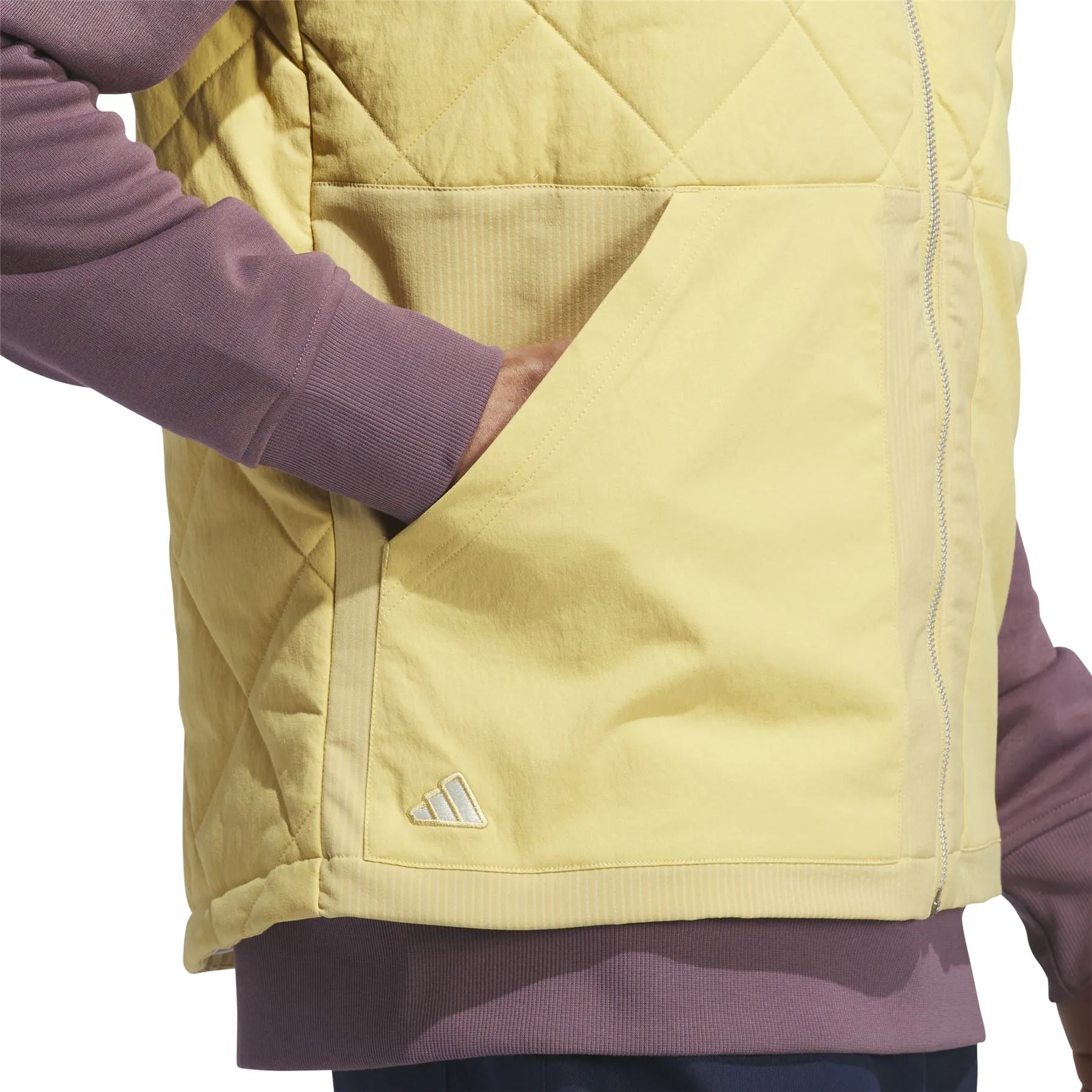 Go-To Quilted DWR Gilet Oat - AW24