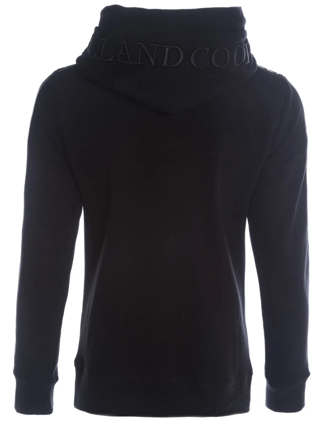 Holland Cooper Deluxe Ladies Hoodie Sweat Top in Black & White