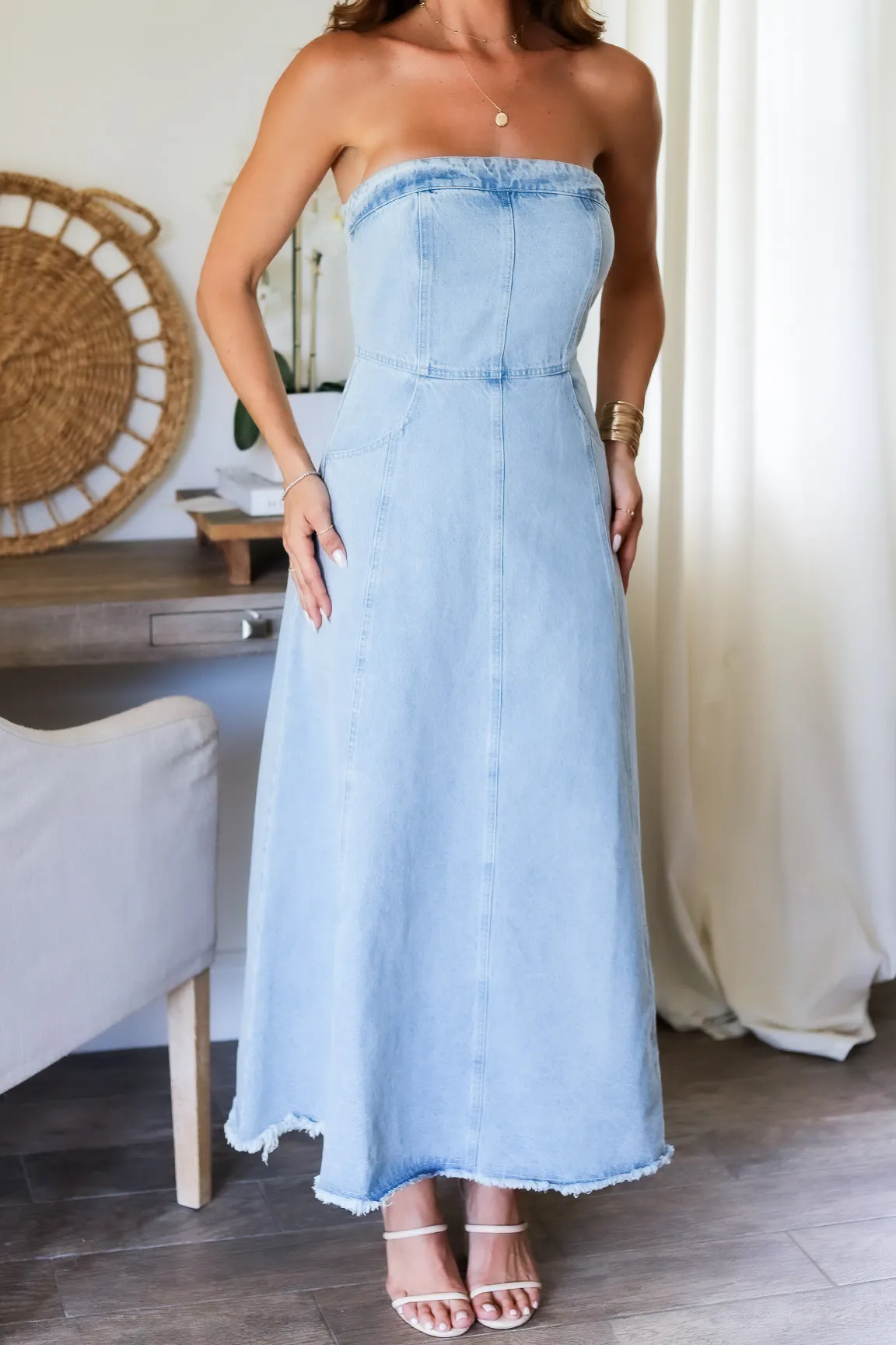 Iris Tube Maxi Dress