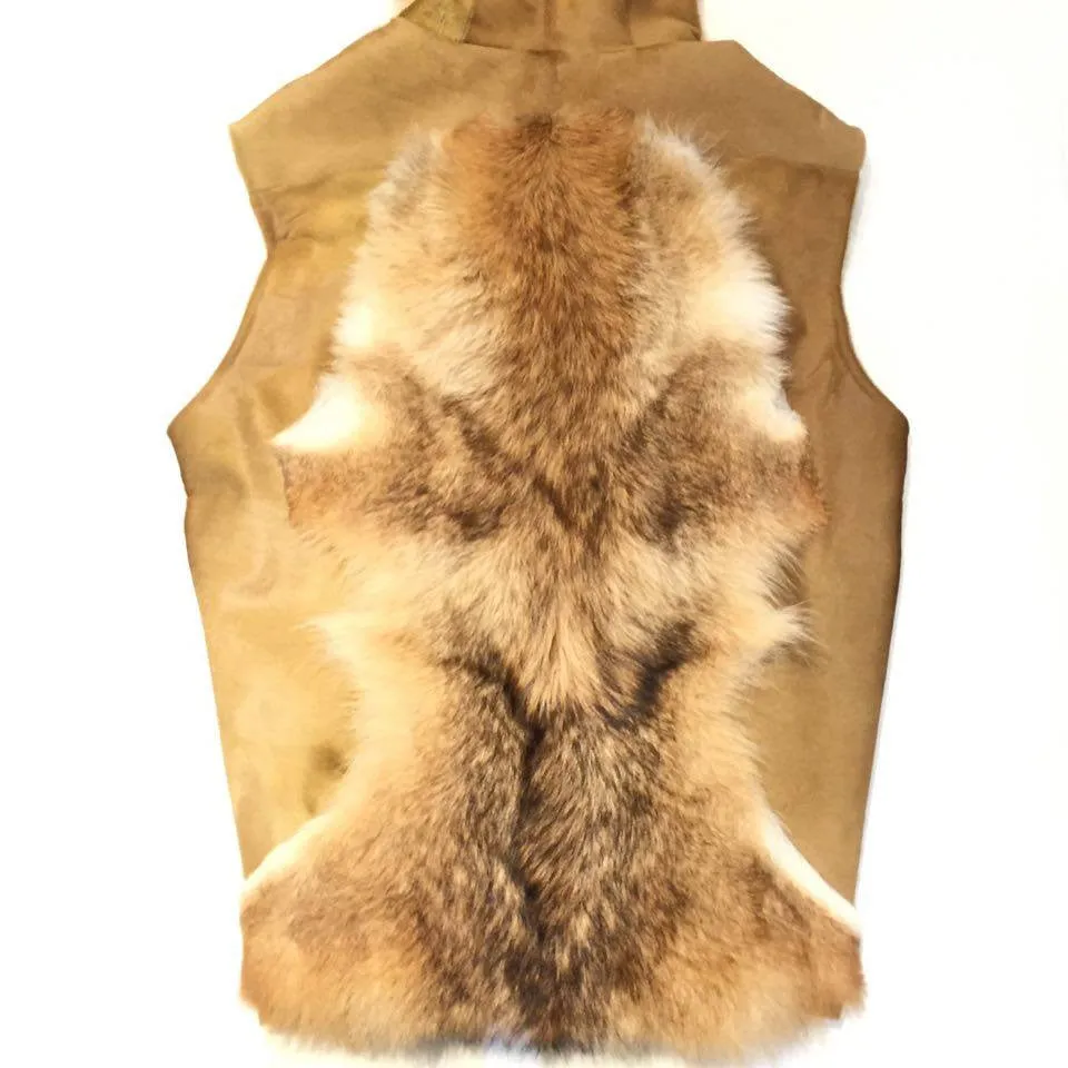 Jakewood Natural Pony Hair/Fox Vest