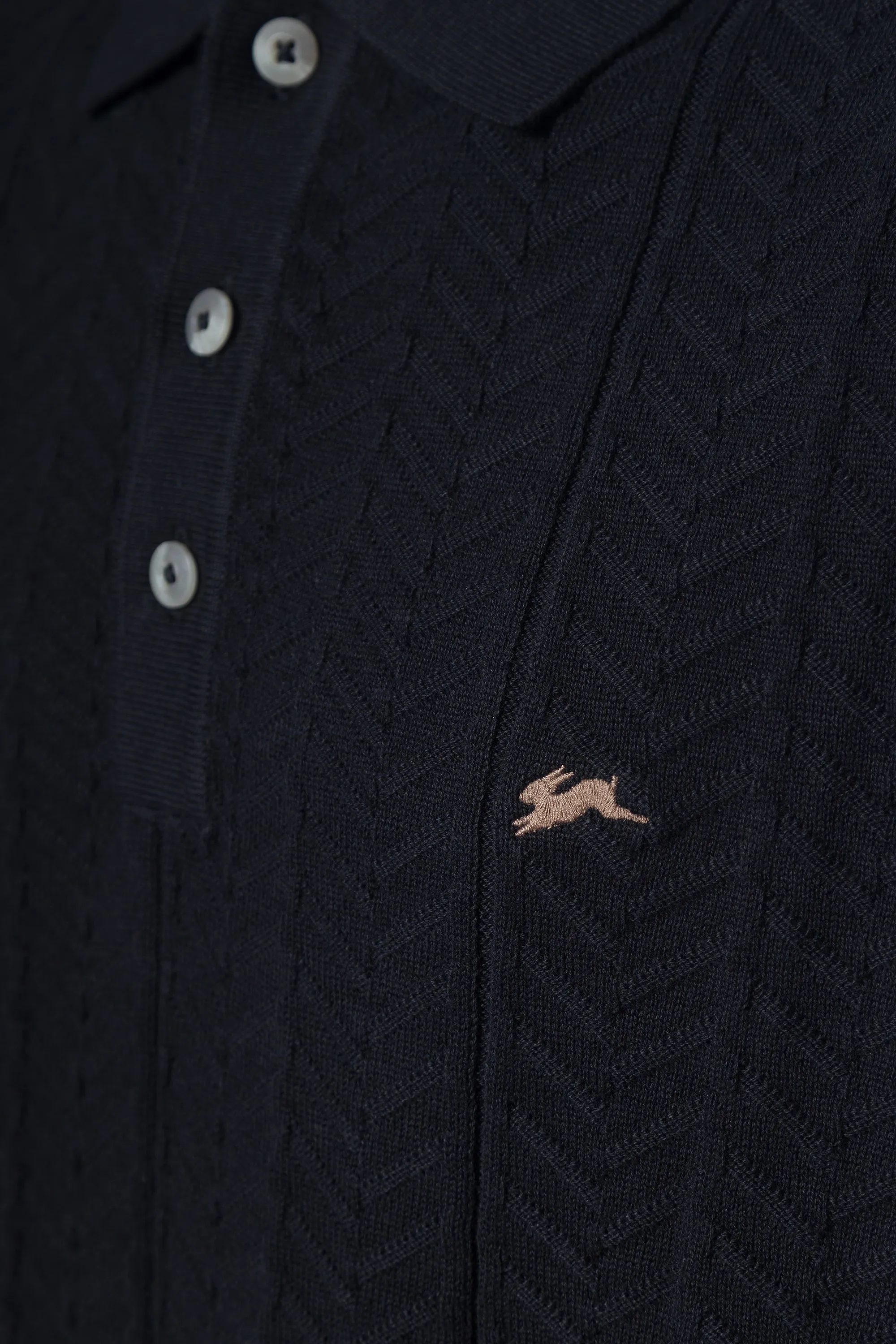 Jamie | Sweater Knit Polo