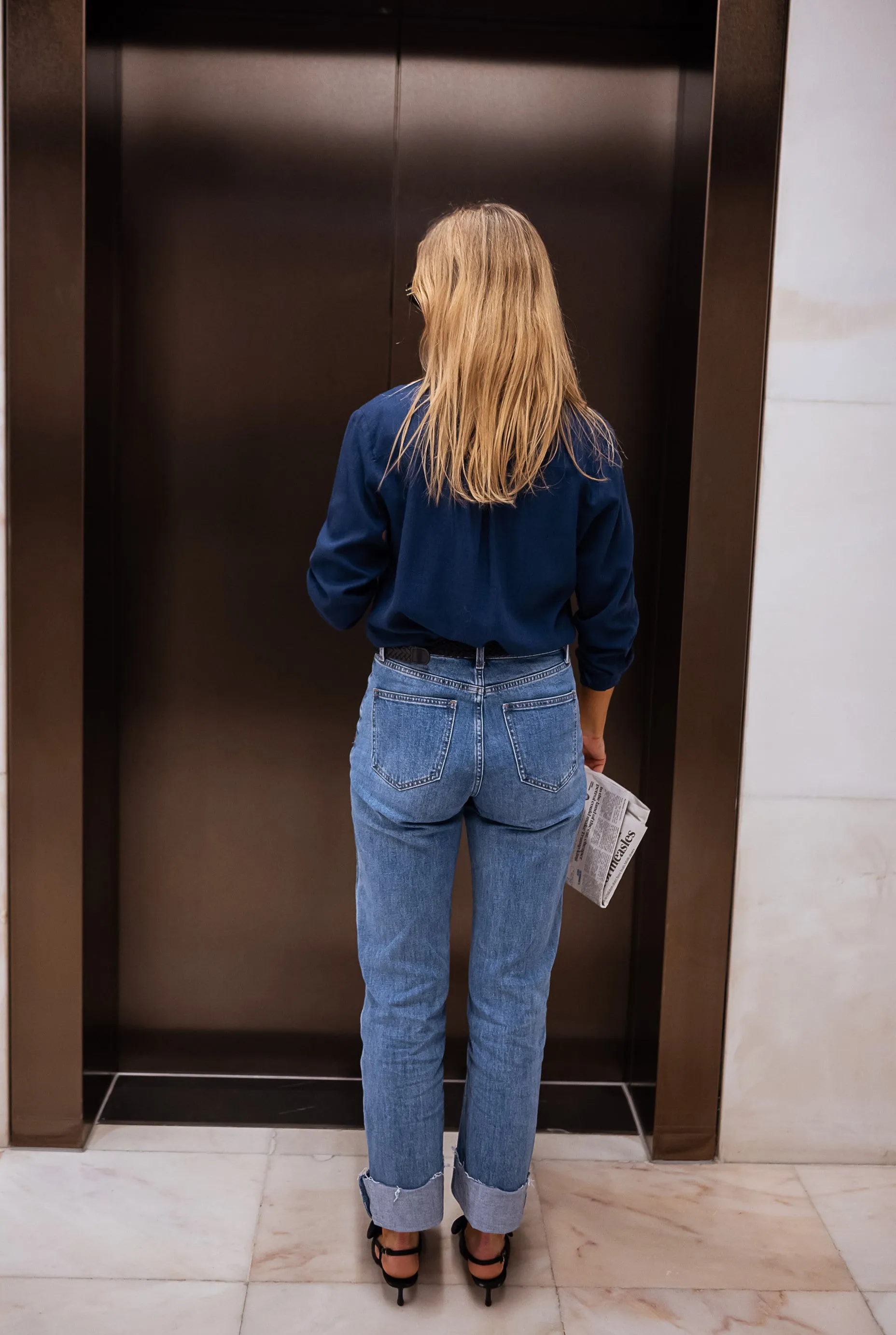 Jeans Maddie - bleu