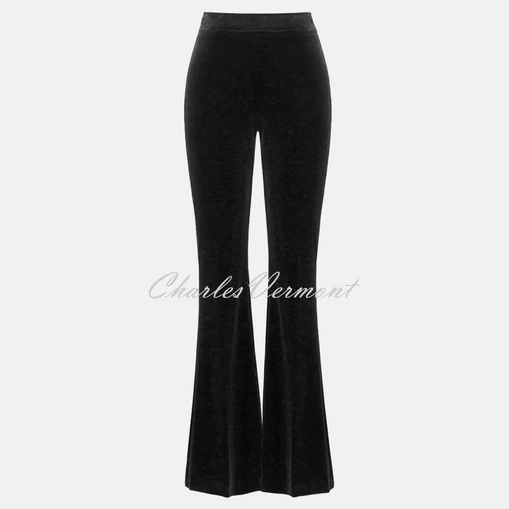 Joseph Ribkoff Velvet Flared Trouser - Style 234289