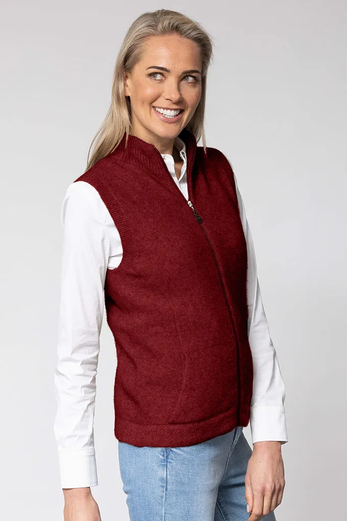 Ladies Gilet Zip Through Vest