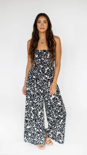 Lawai Jumpsuit / Aloha Black