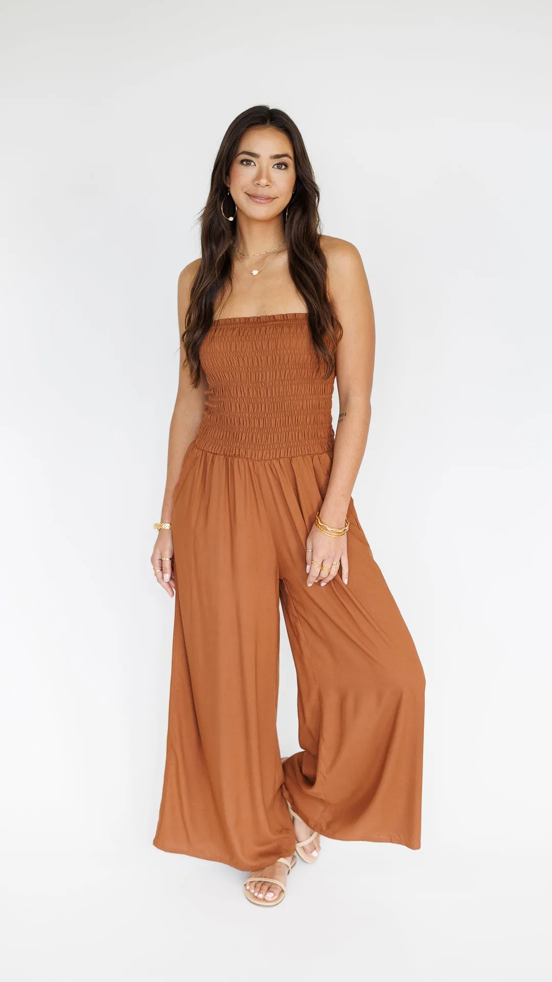 Lawai Jumpsuit / Cocoa