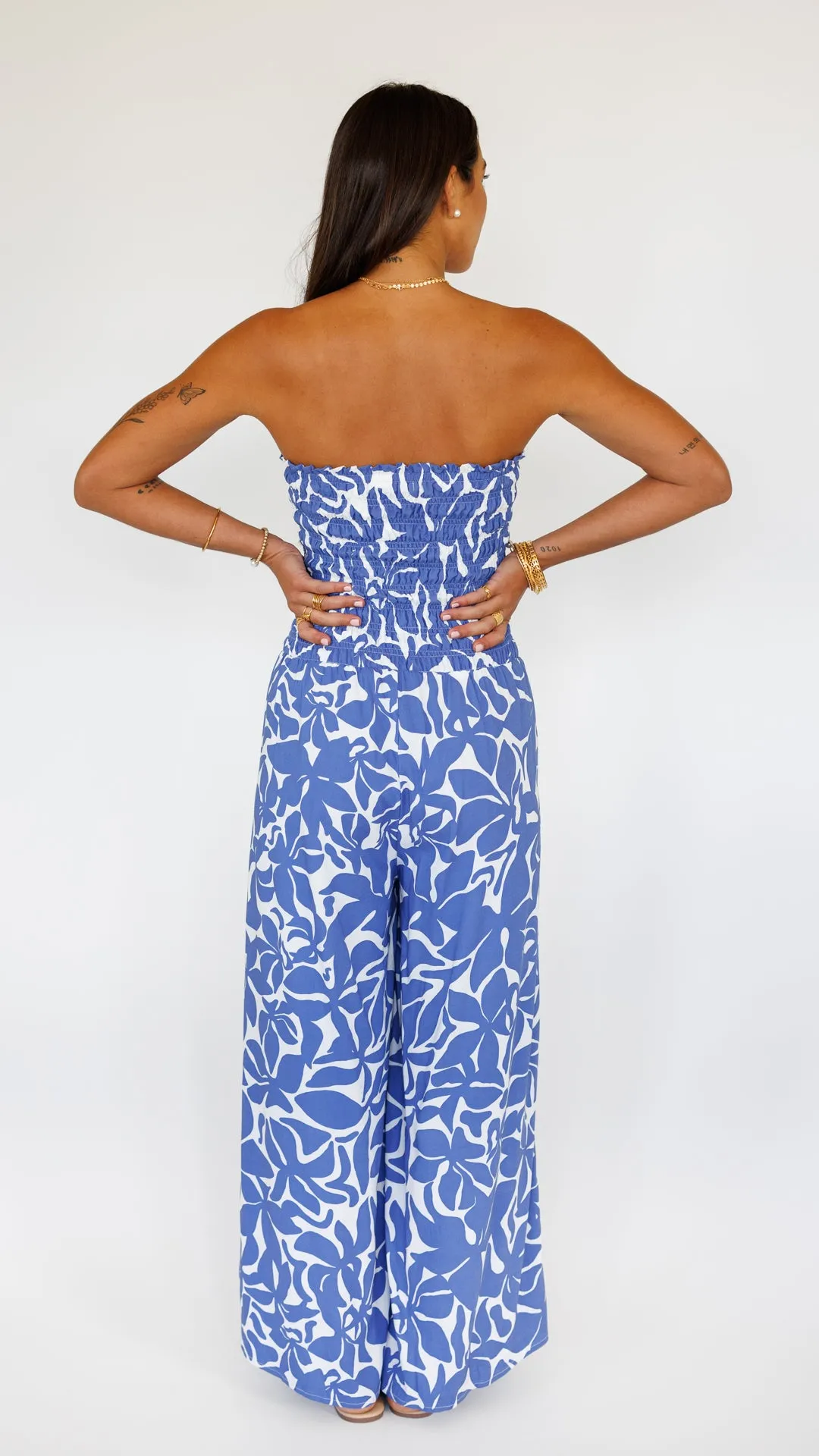 Lawai Jumpsuit / Honolulu Blu