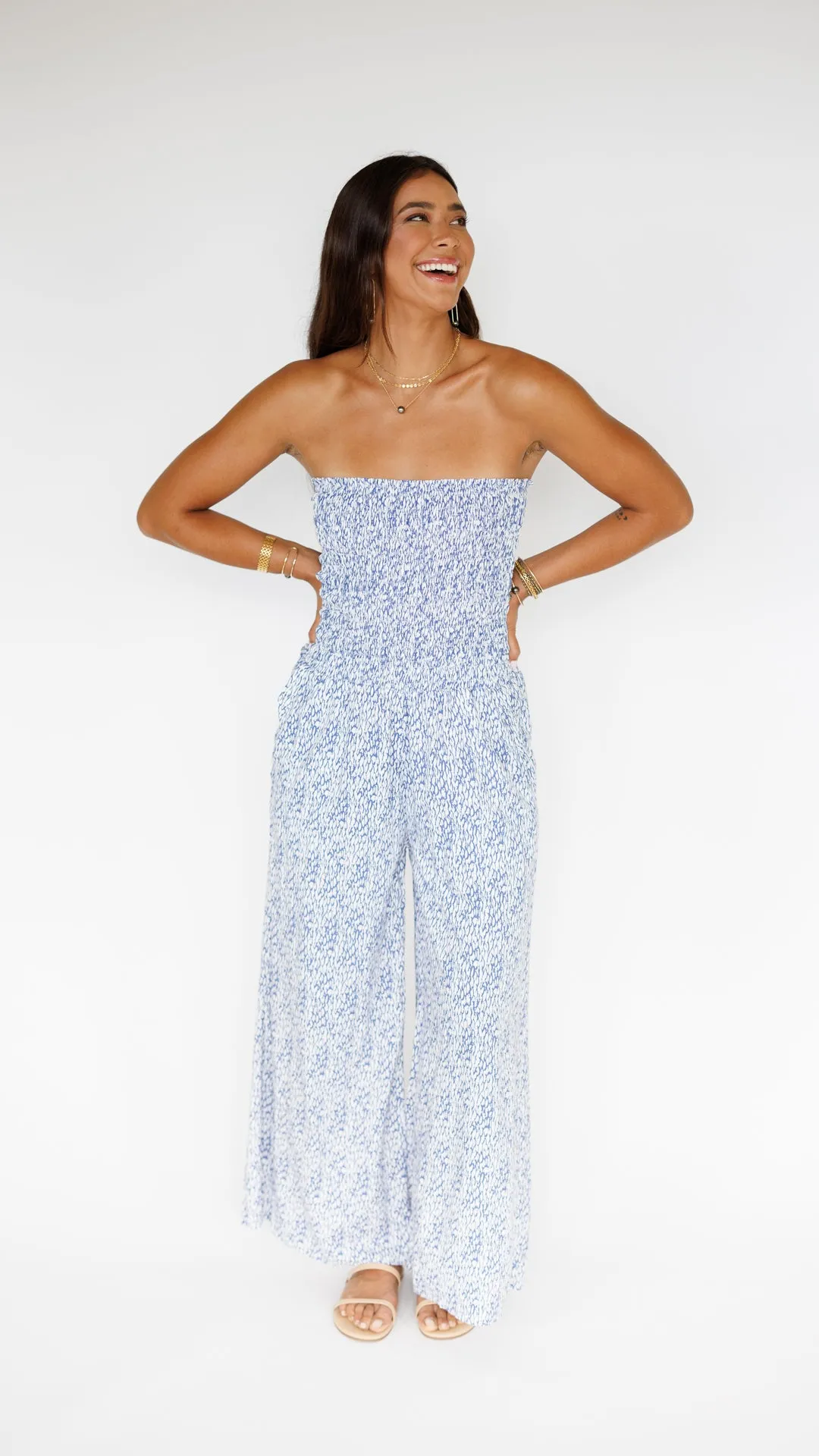 Lawai Jumpsuit / Mamba Blue