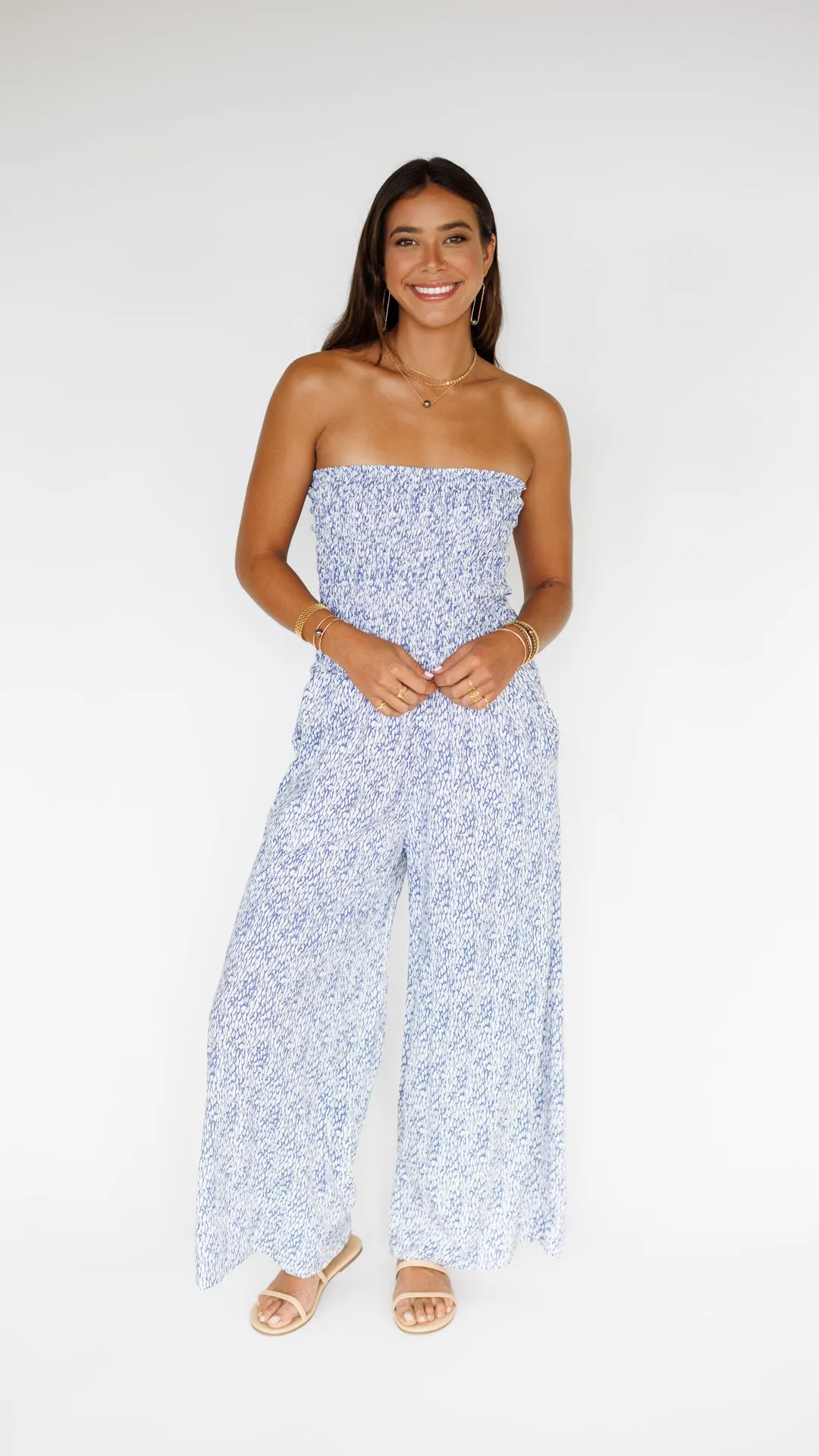 Lawai Jumpsuit / Mamba Blue