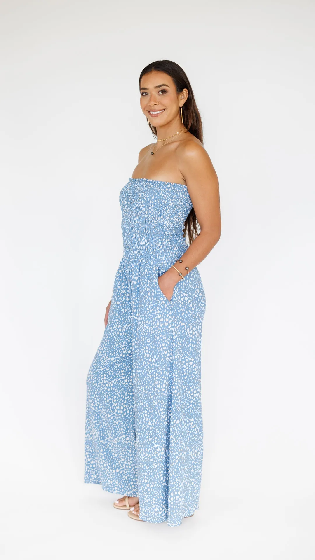 Lawai Jumpsuit / Speckled Sky