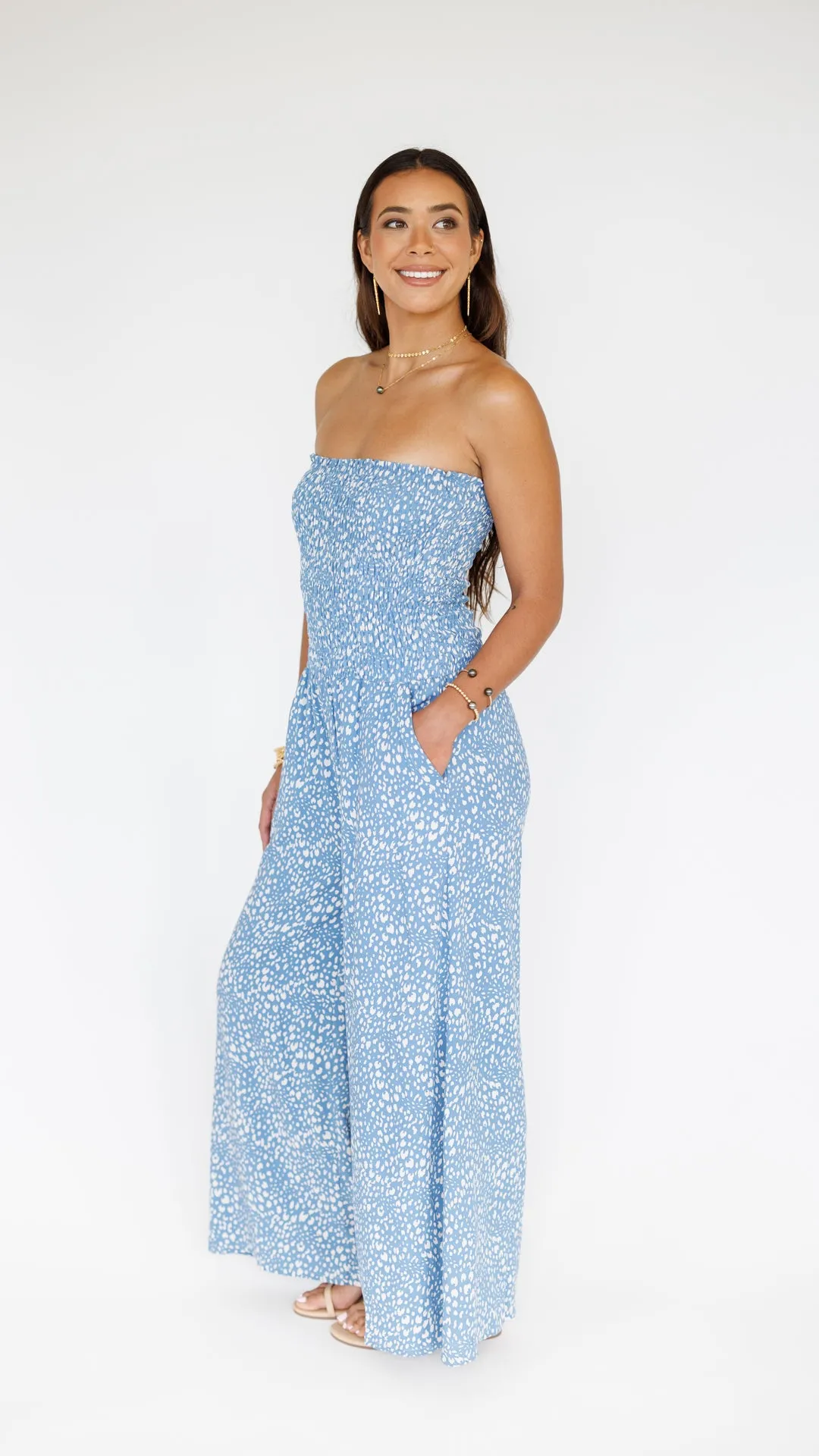 Lawai Jumpsuit / Speckled Sky