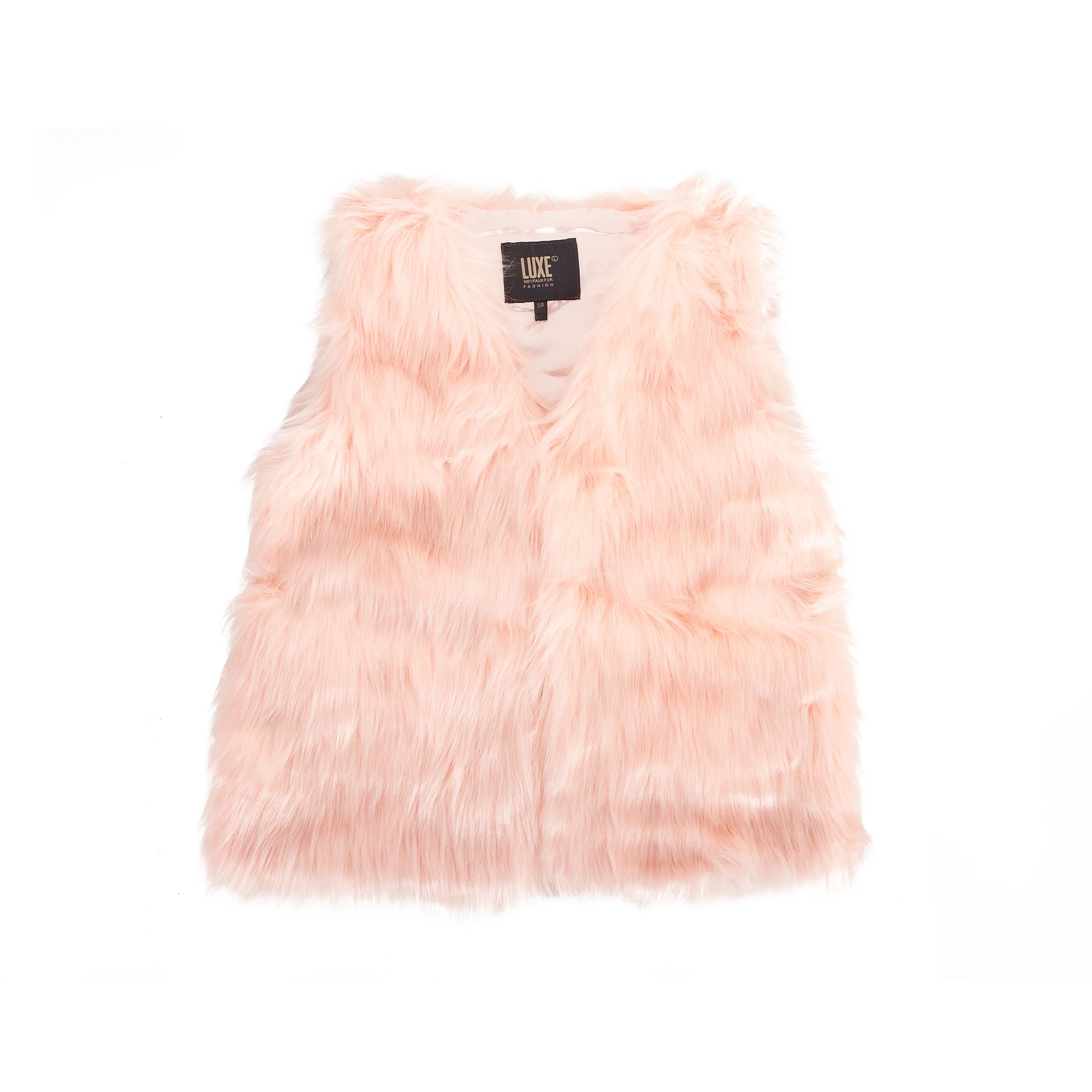 Luxe Fashion Classic Faux Fur Women Vest-1-Piece