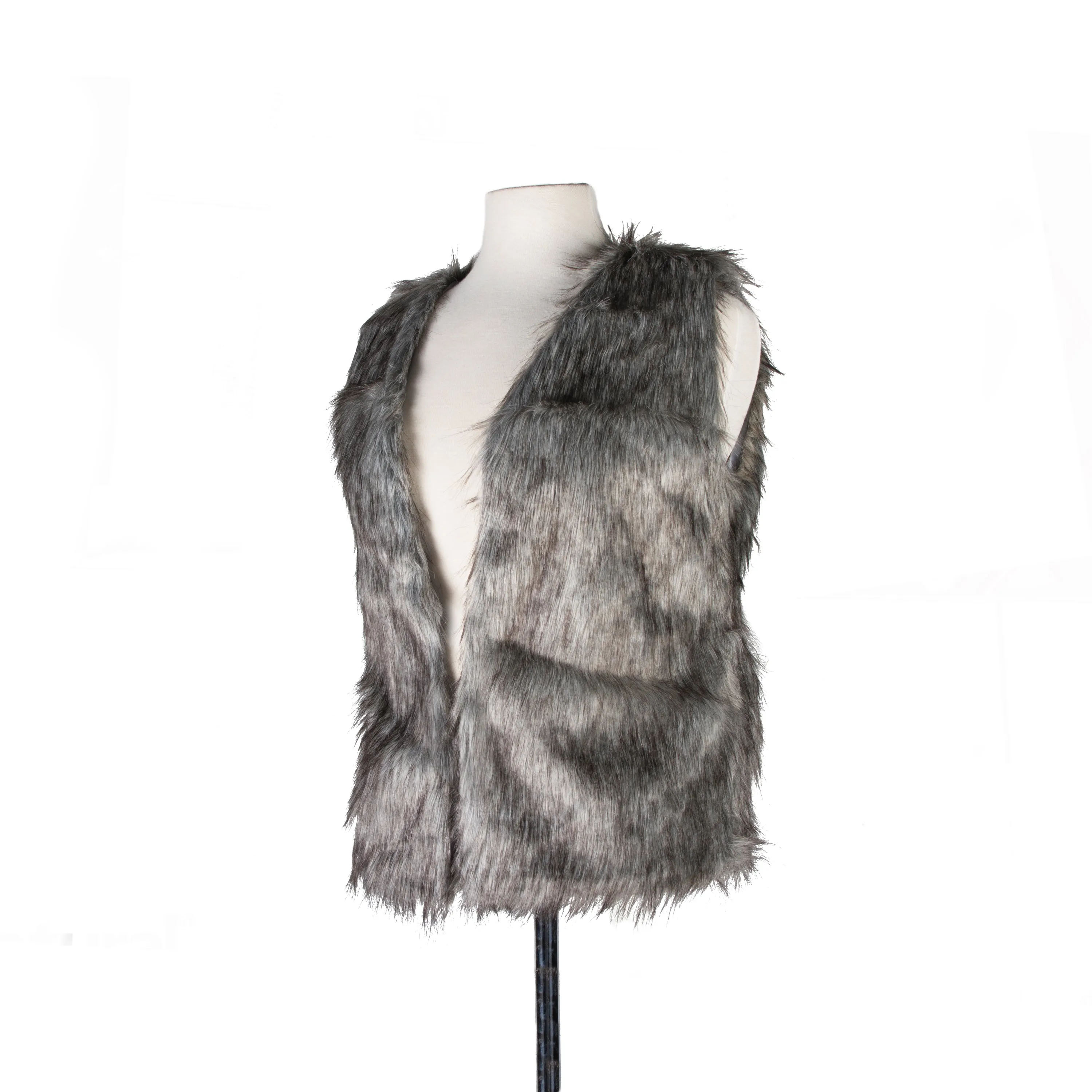 Luxe Fashion Classic Faux Fur Women Vest-1-Piece