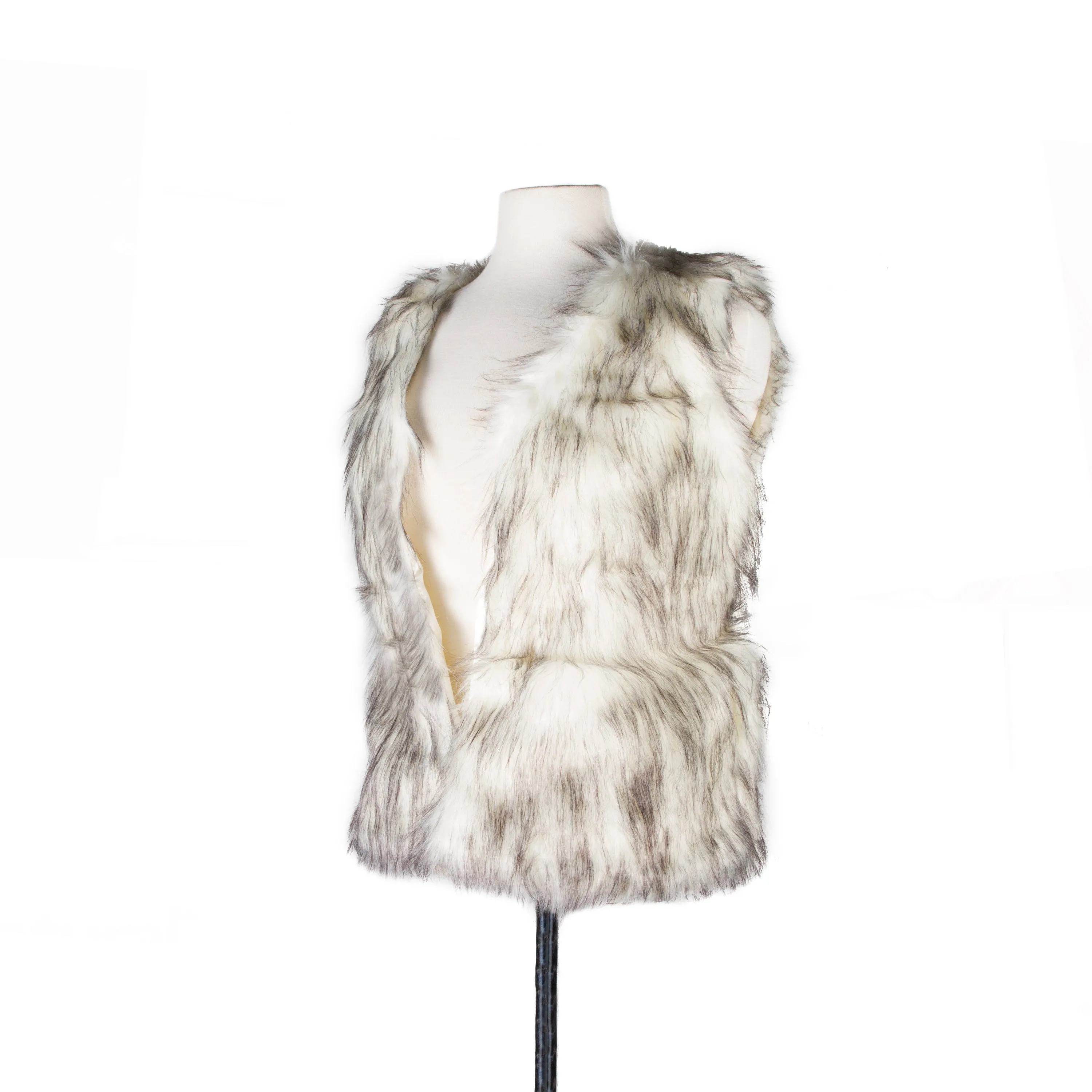 Luxe Fashion Classic Faux Fur Women Vest-1-Piece