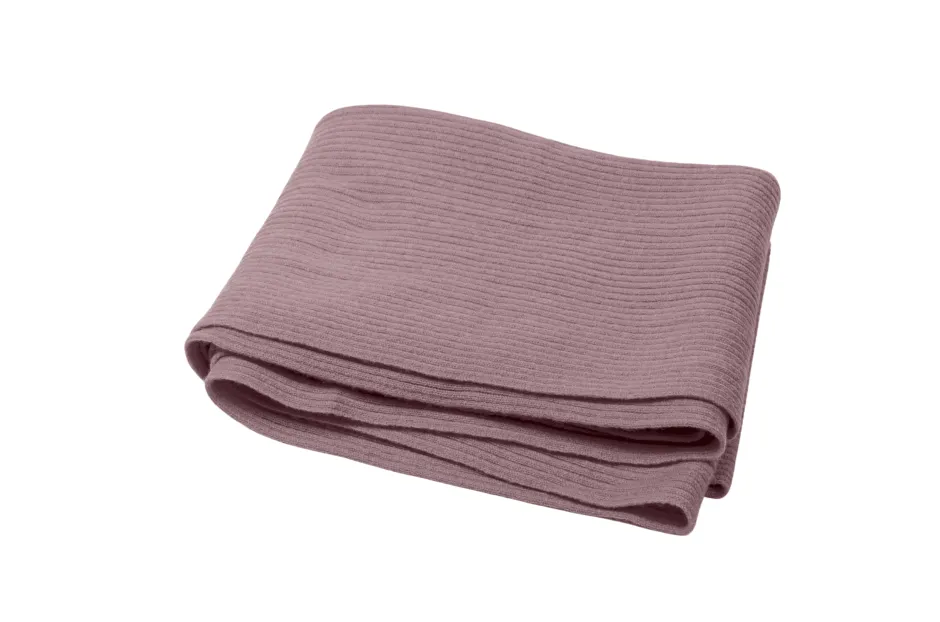 Luxurious Ribbed Cashmere Scarf