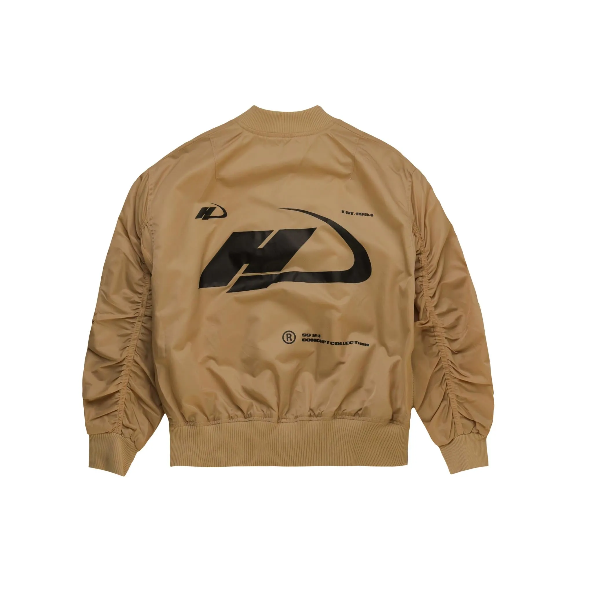 Matrix Bomber Jacket Maize