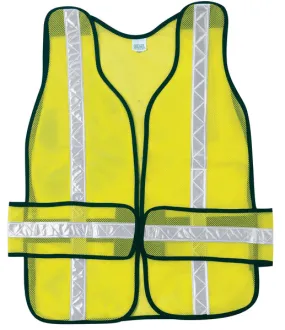 MCR Safety Chevron, Tear Away, Poly Mesh Safety Ves