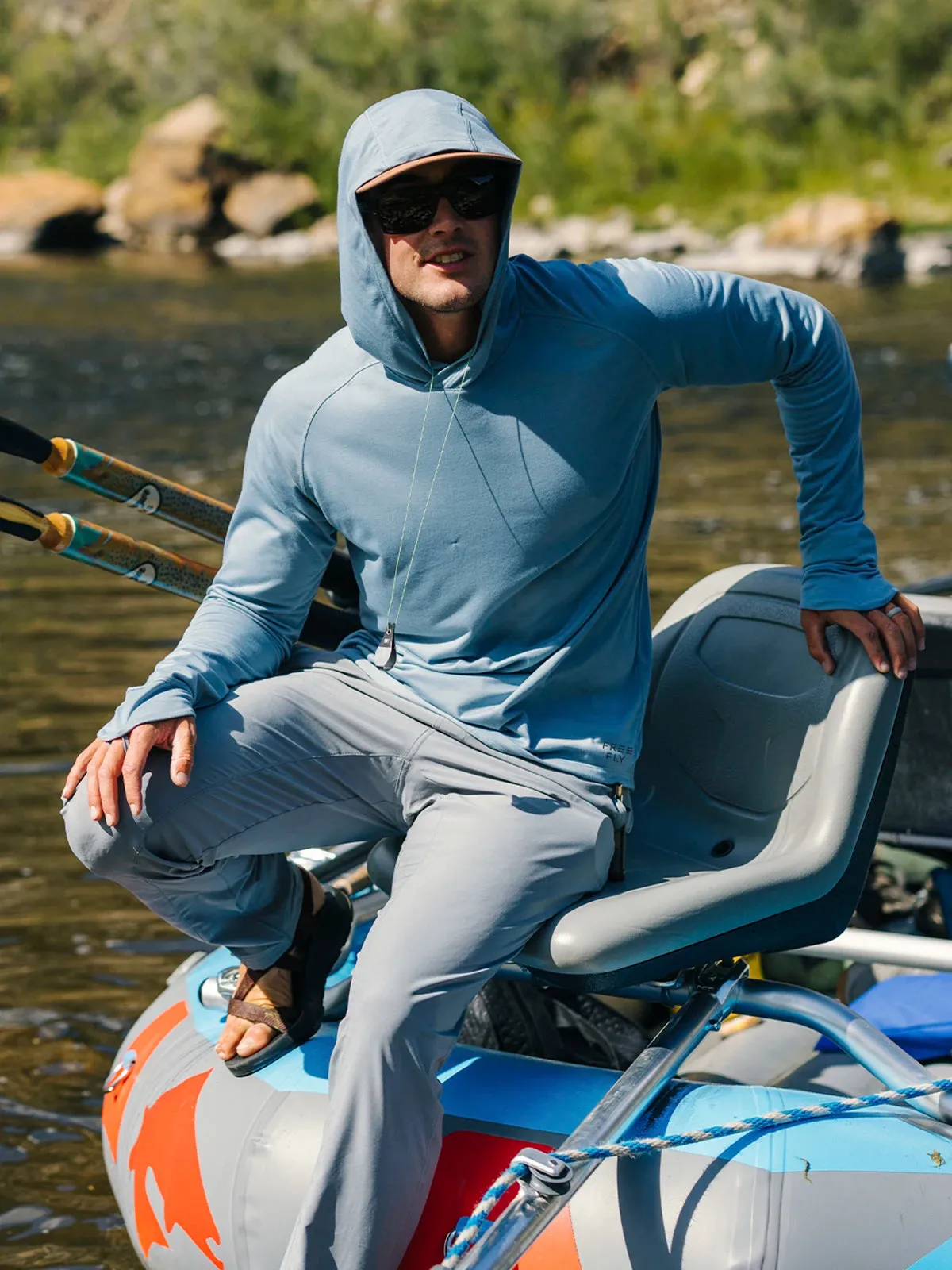 Men's Elevate Hoodie - Blue Fog