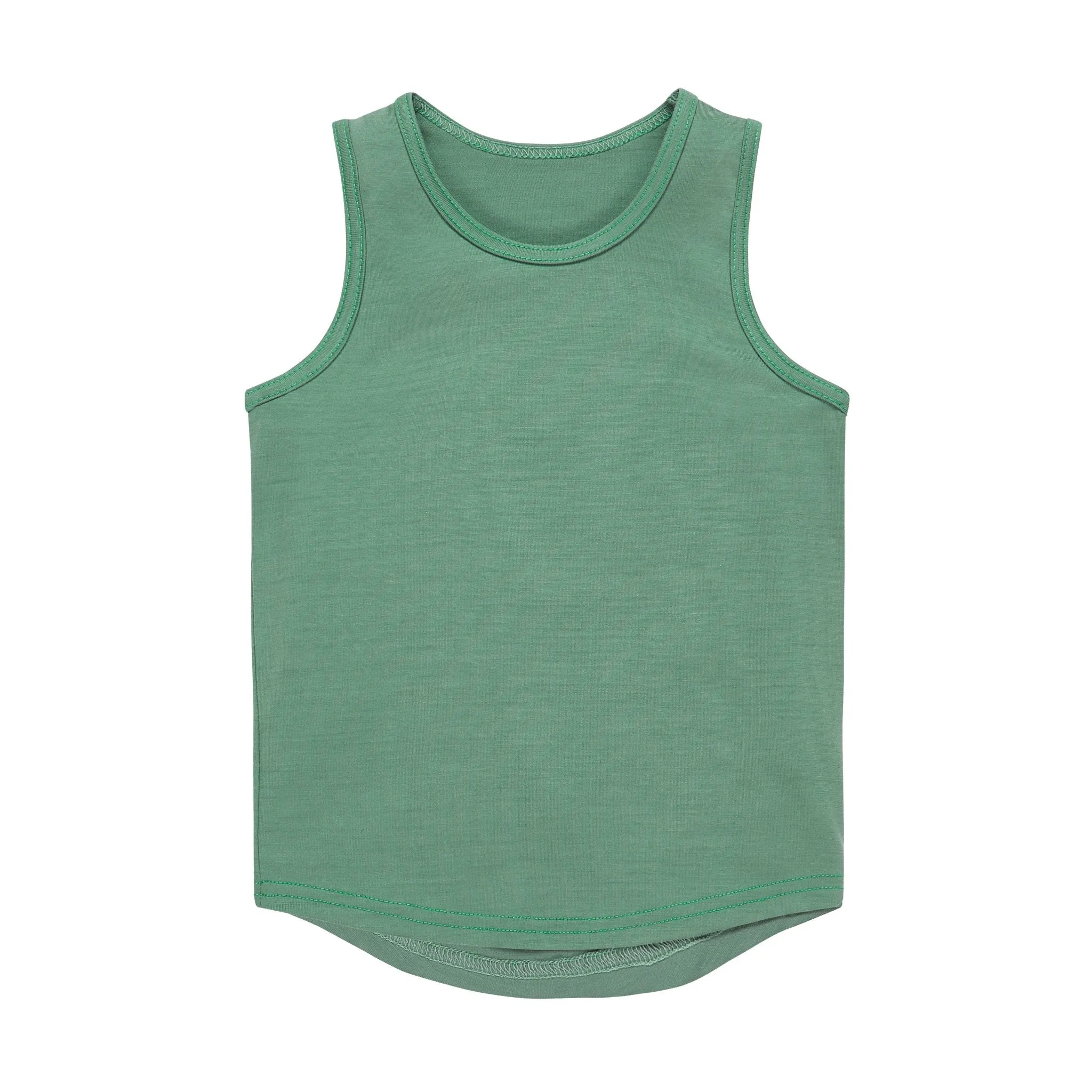 Merino Tank, Emerald Green