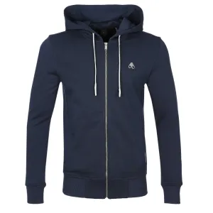 Moose Knuckles Dundas Hoodie Sweat Top in Navy